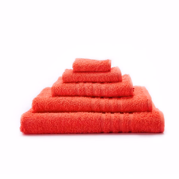 Universal 100% Cotton Towel - Living Coral