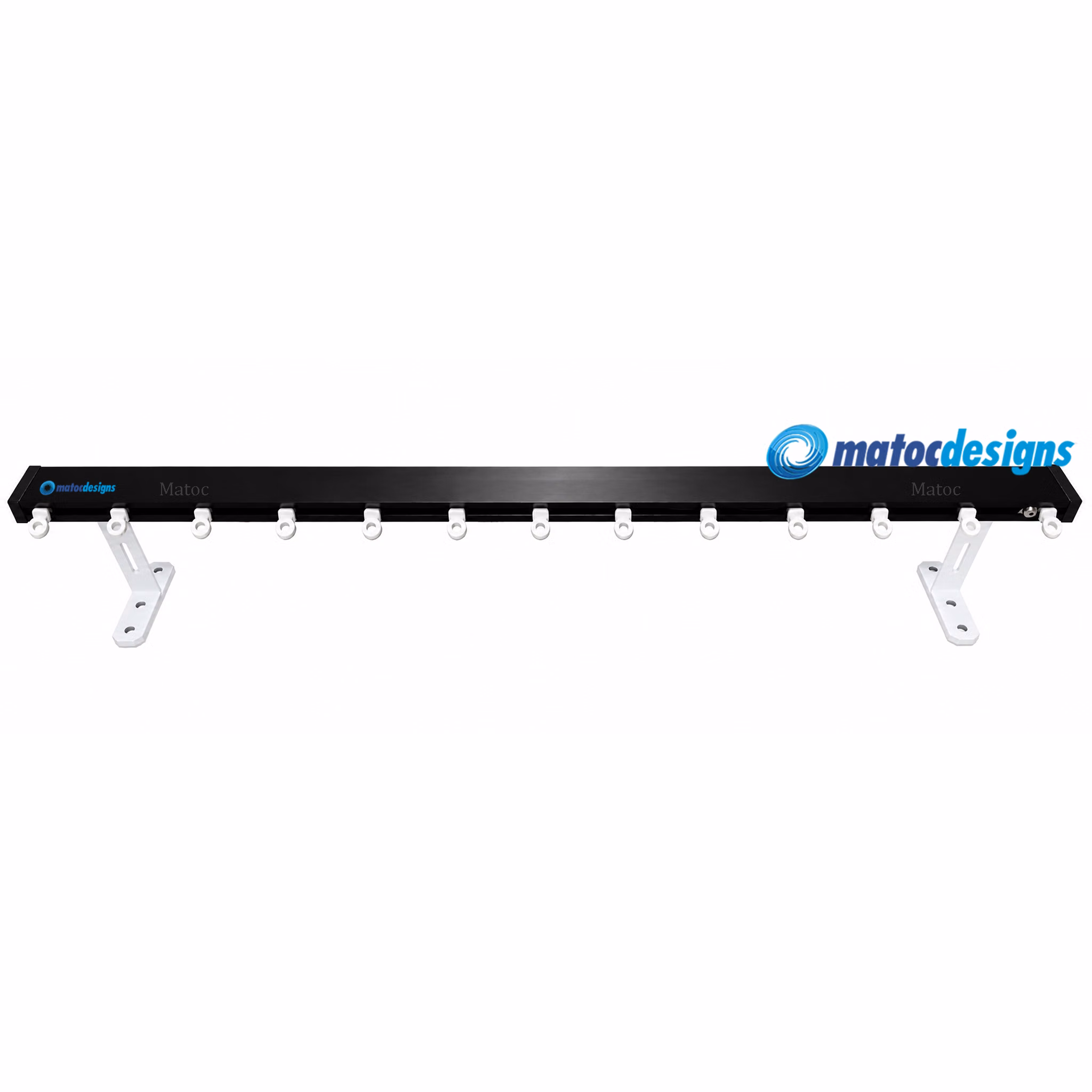 Decorous 40mm Wave Ripple Track - Black