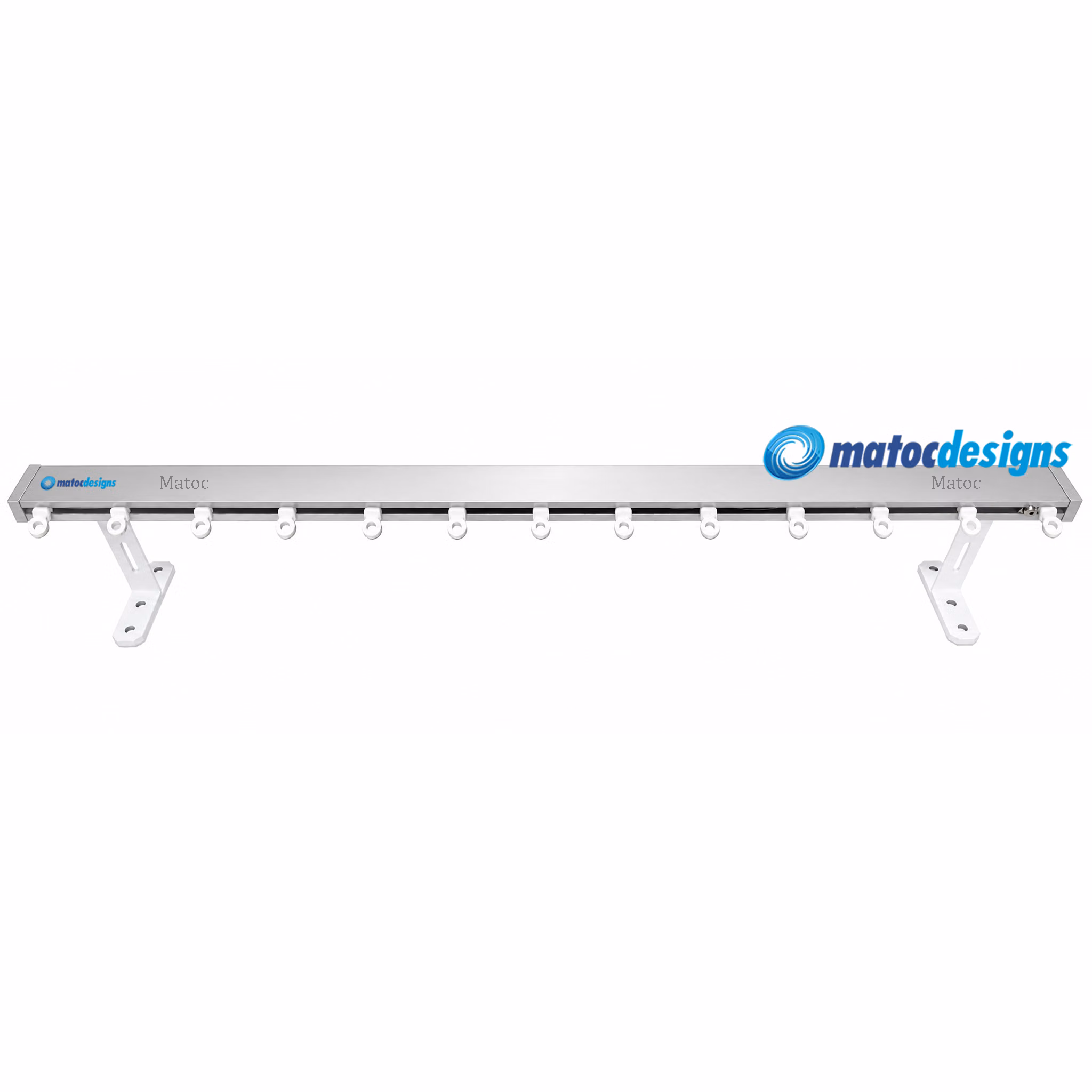 Decorous 40mm Wave Ripple Track - Silver
