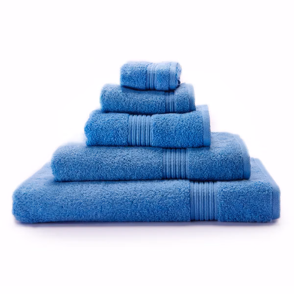 Imperial Zero Twist Yarn Towel - Coronet Blue