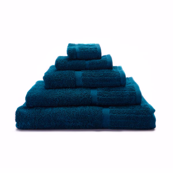 Galleon 100% Two-Ply RS Cotton Towel - Jade Green