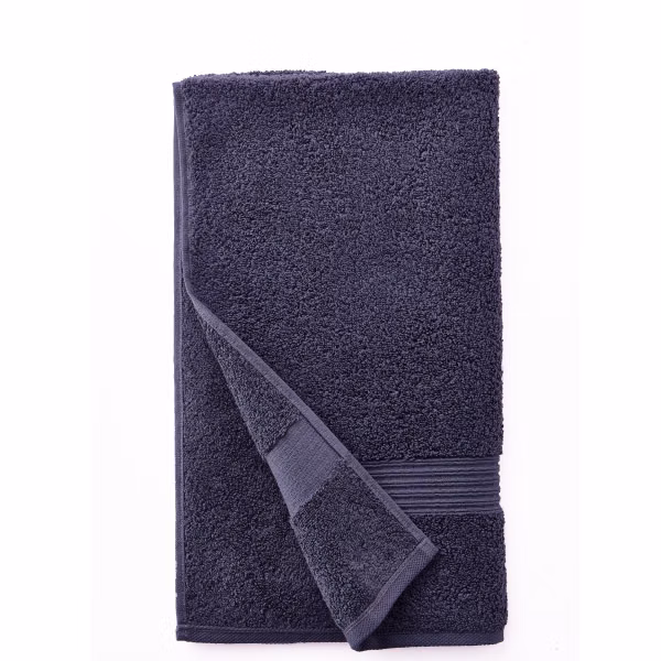 Imperial Zero Twist Yarn Towel - Charcoal Grey