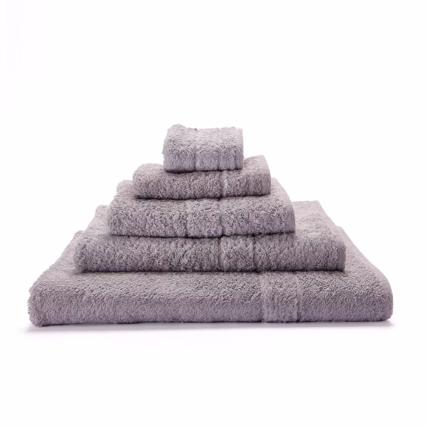 Marathon Platinum 610gsm 100% Combed Cotton Pile Towel - Silver