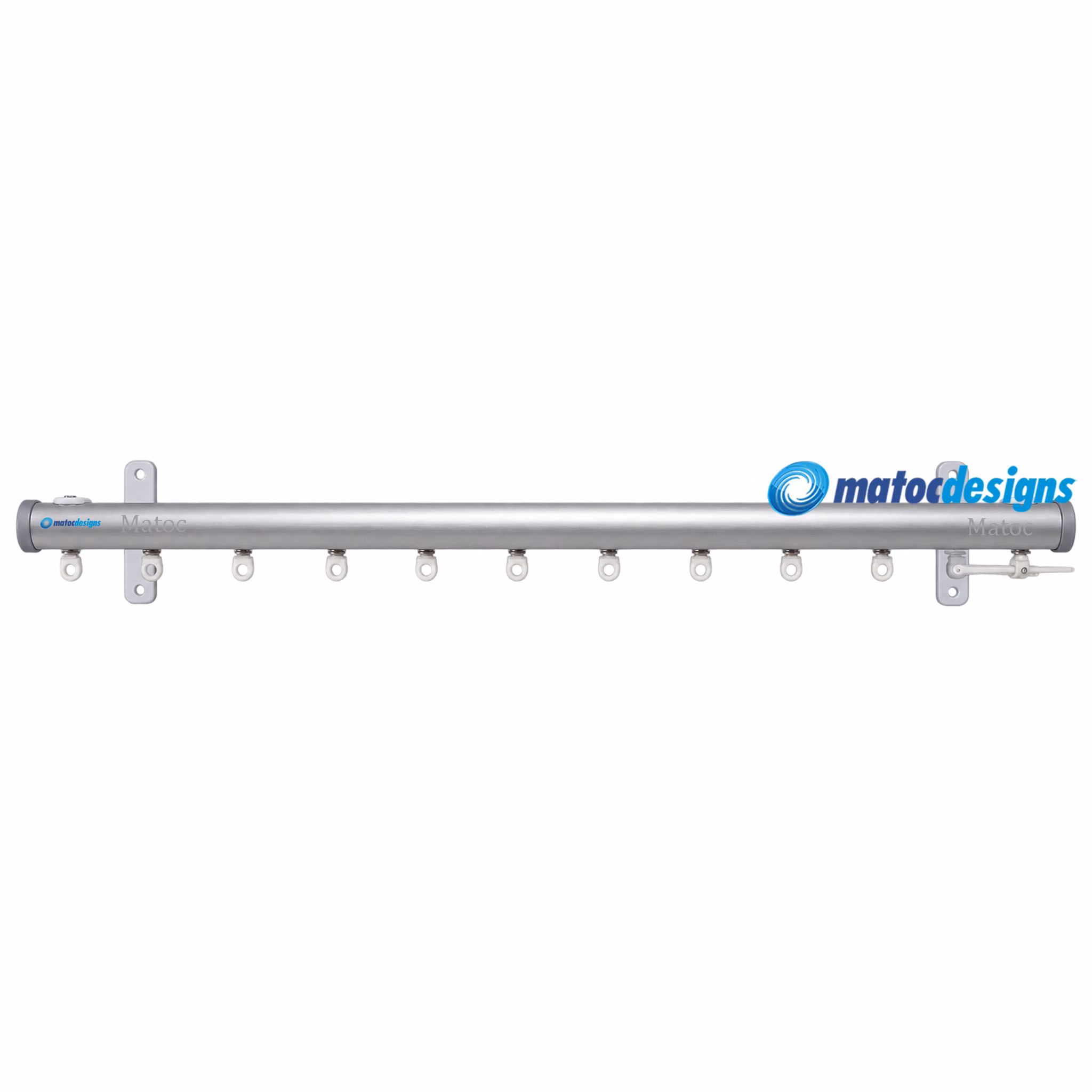Finura 35mm Wave Ripple Track - Silver