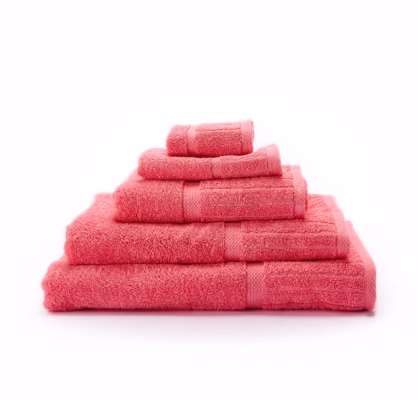 Galleon 100% Two-Ply RS Cotton Towel - Honeysuckle