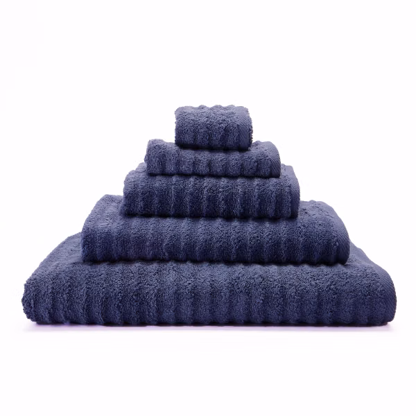 Onda 560gsm 100% Combed Cotton Towel - Denim