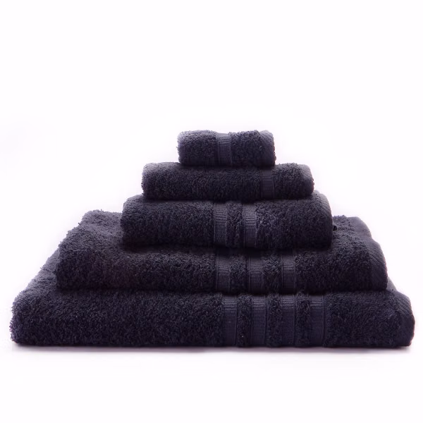 Bohemia 440gsm 100% Pure Cotton Towel - Black