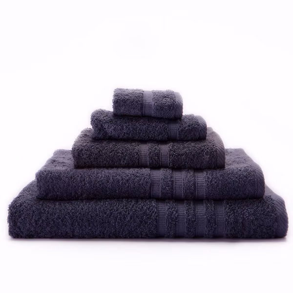Bohemia 440gsm 100% Pure Cotton Towel - Charcoal