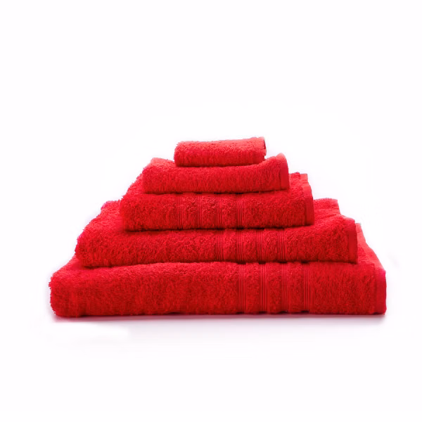 Universal 100% Cotton Towel - Red