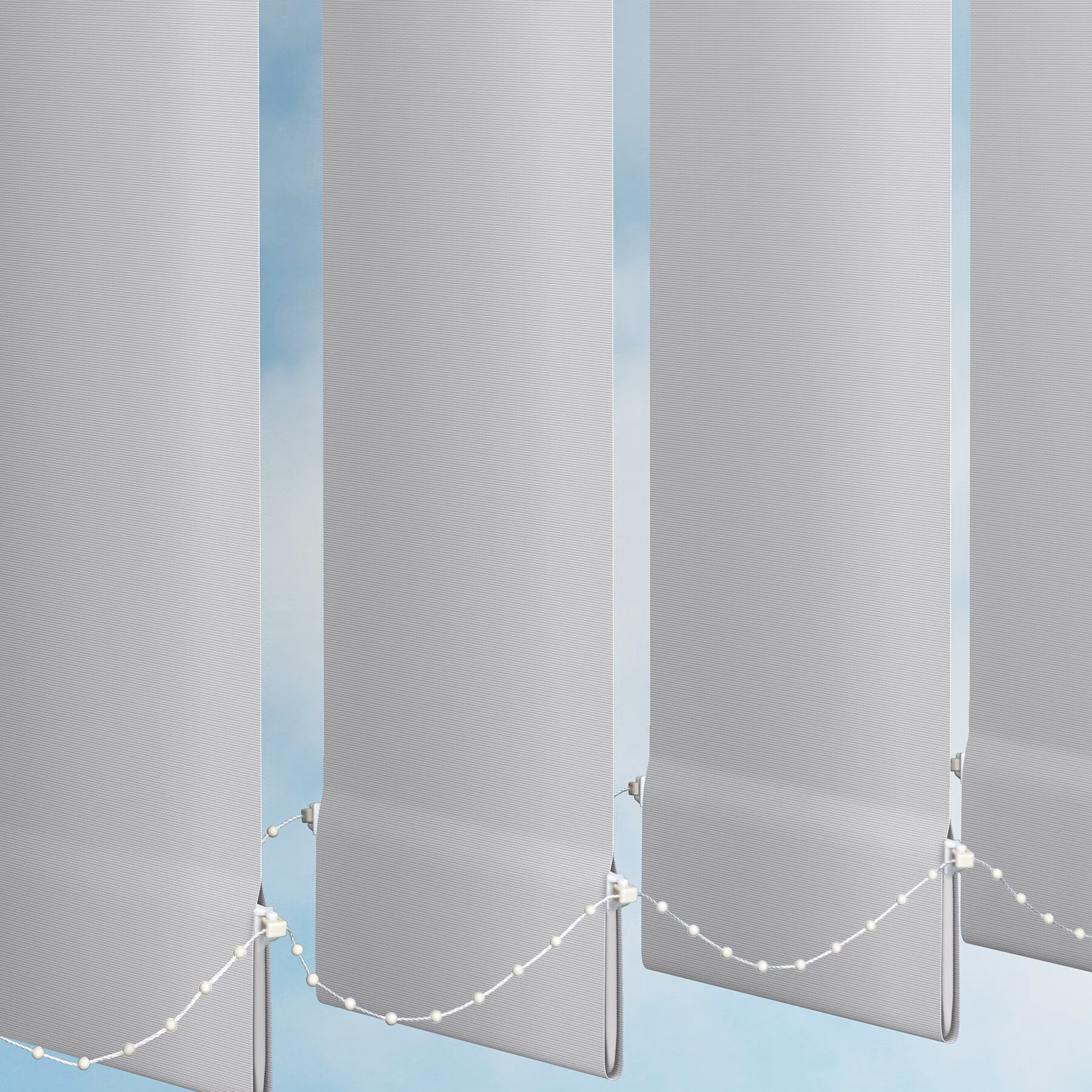 Vertical Blind - Blockout Grey