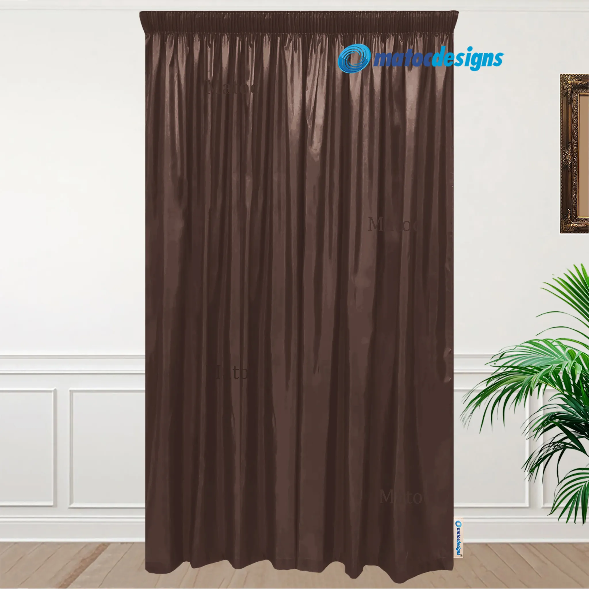 Essentials Brown - 280cm Wide