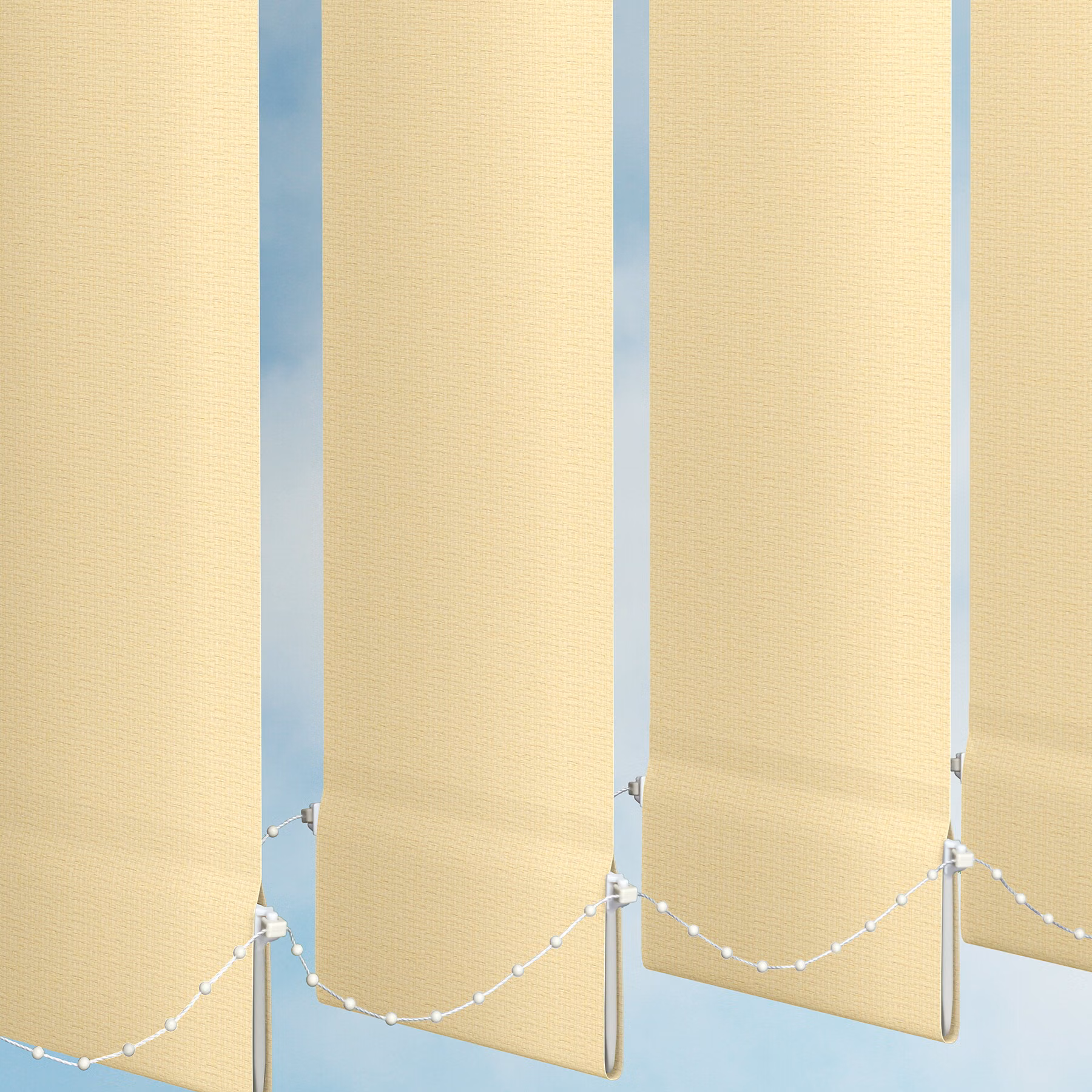 Vertical Blind - Oxford Ivory