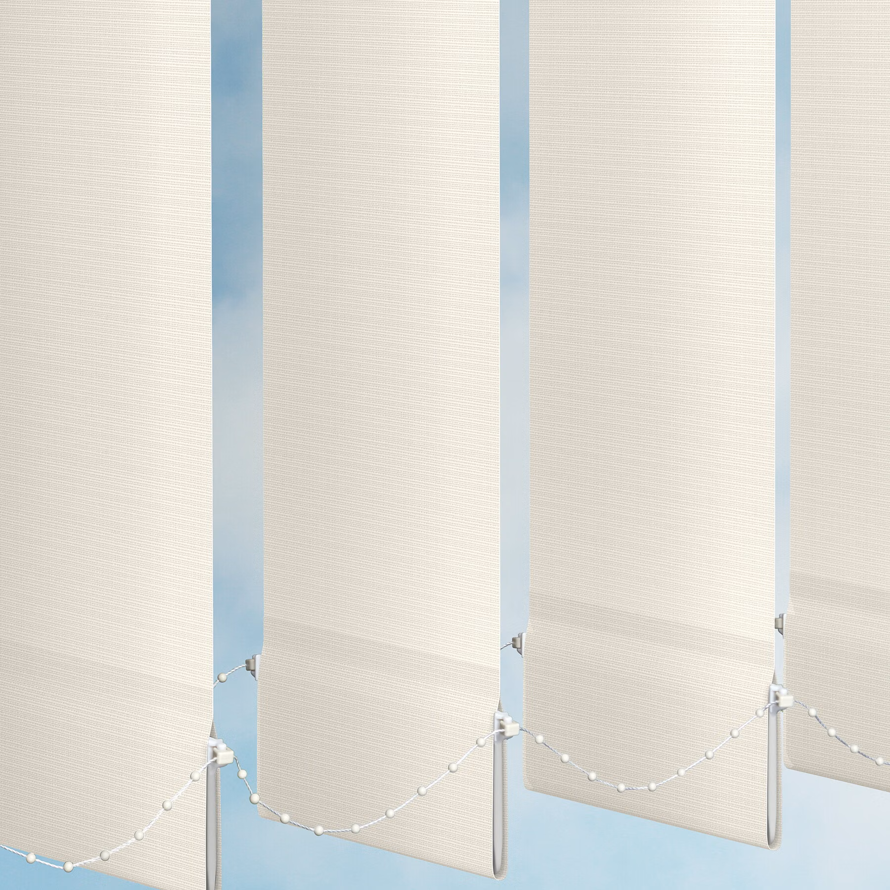 Vertical Blind - Riviera White