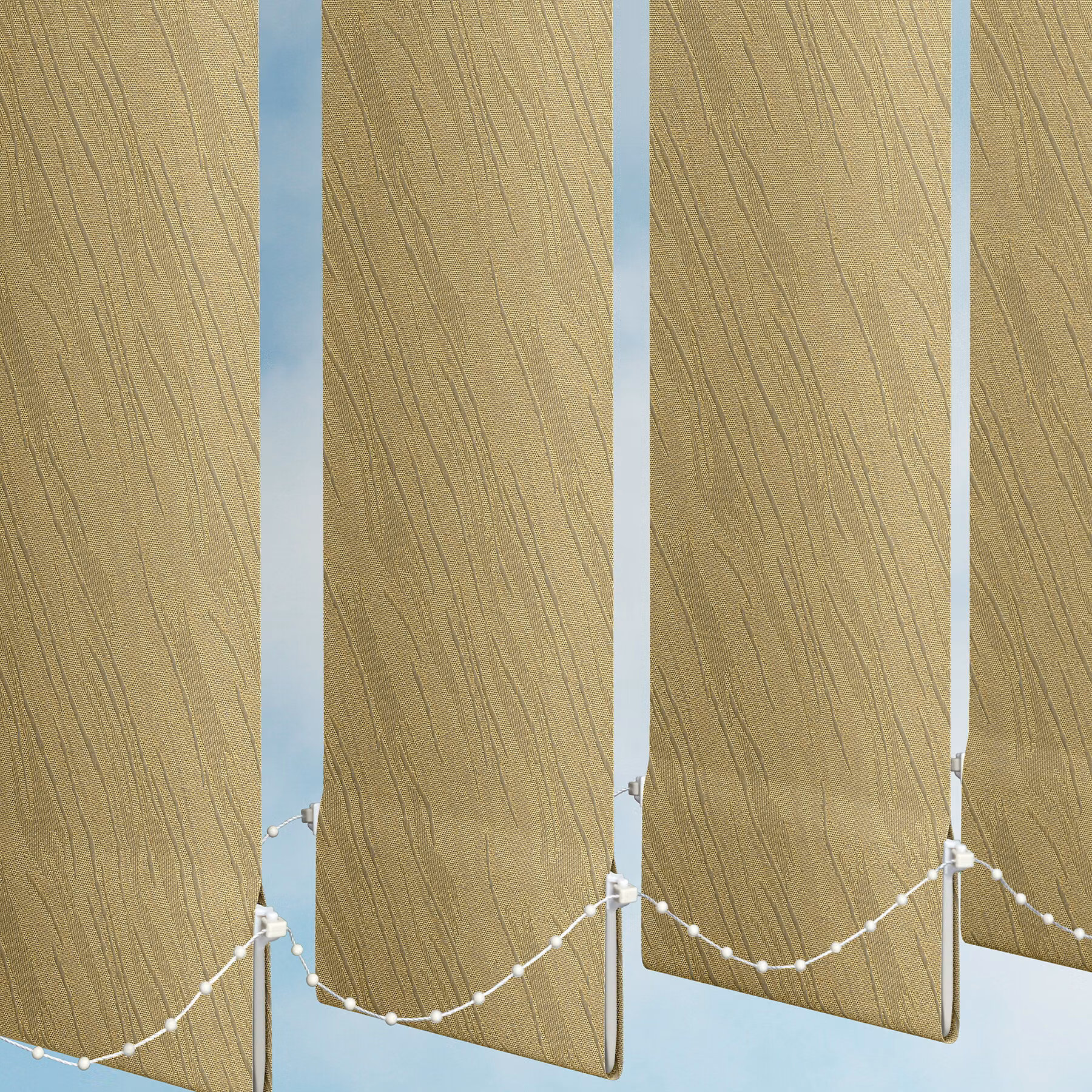 Vertical Blind - Metallic Gold