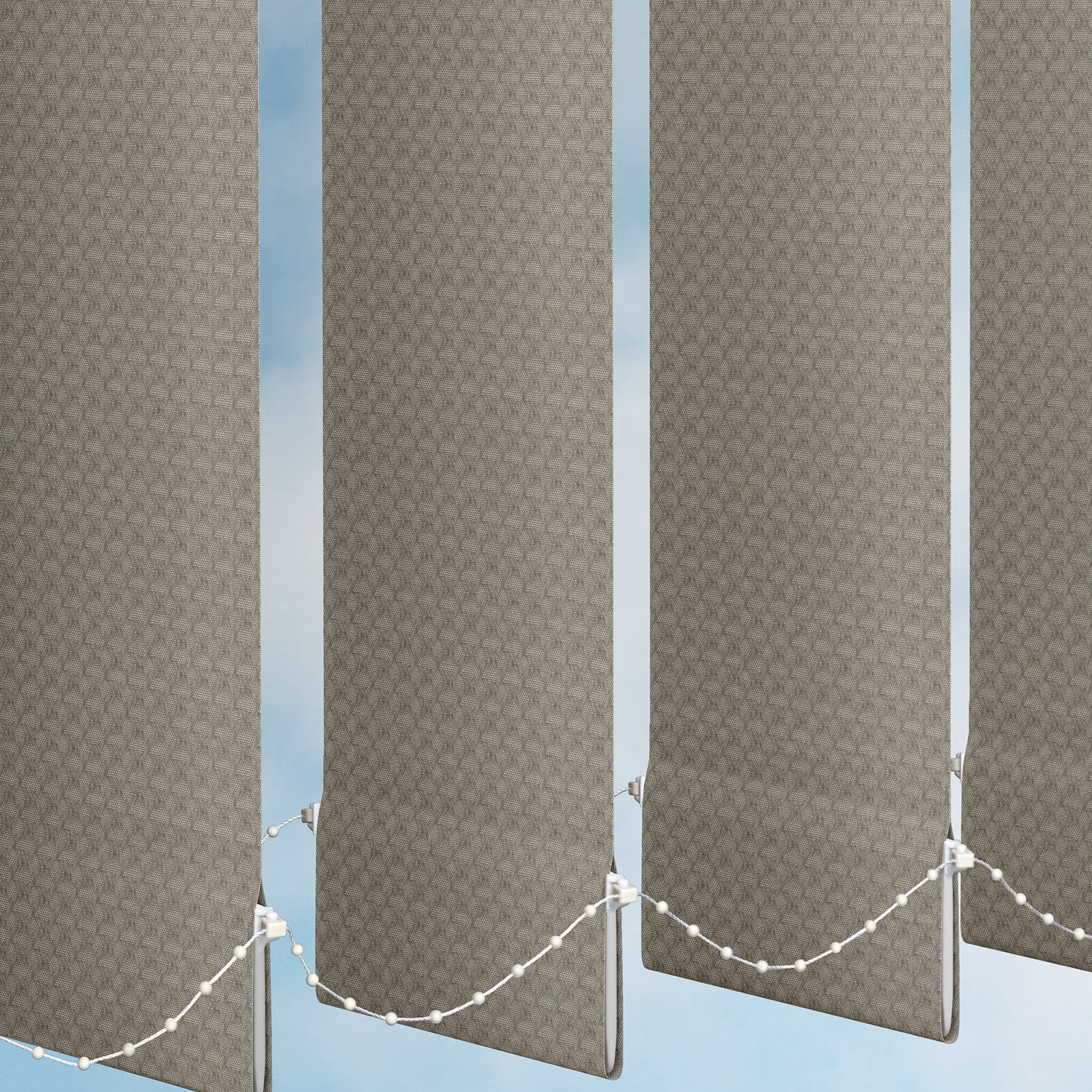 127mm Vertical Blind - Regal Grey