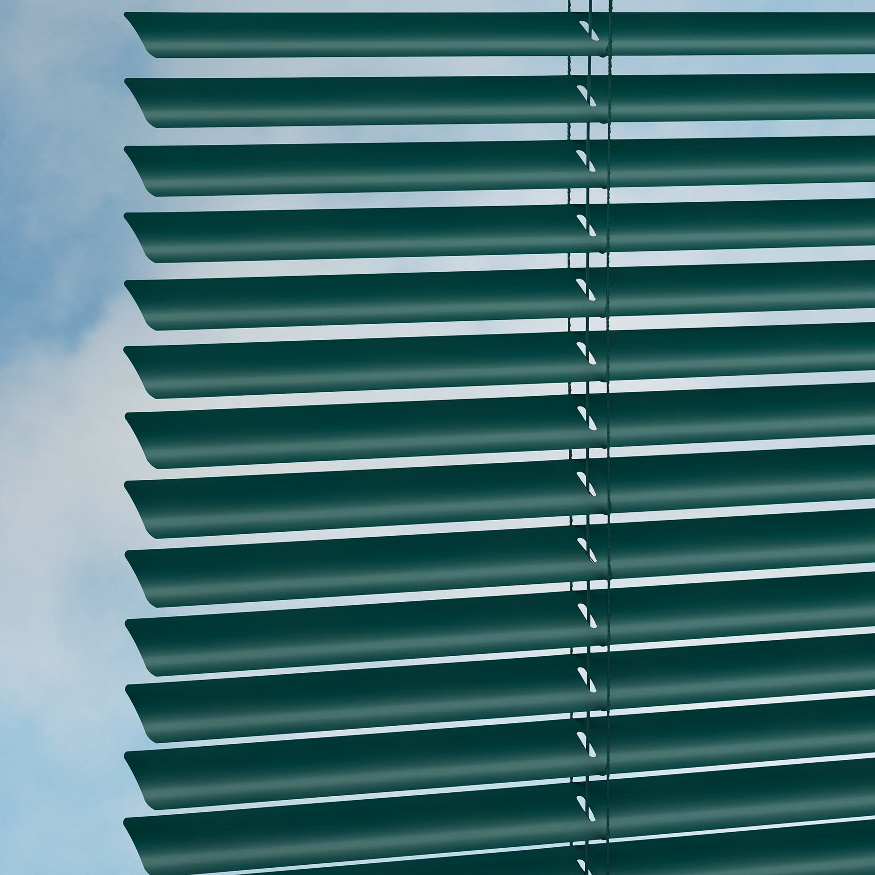 25mm Aluminium Venetian Blind - Green