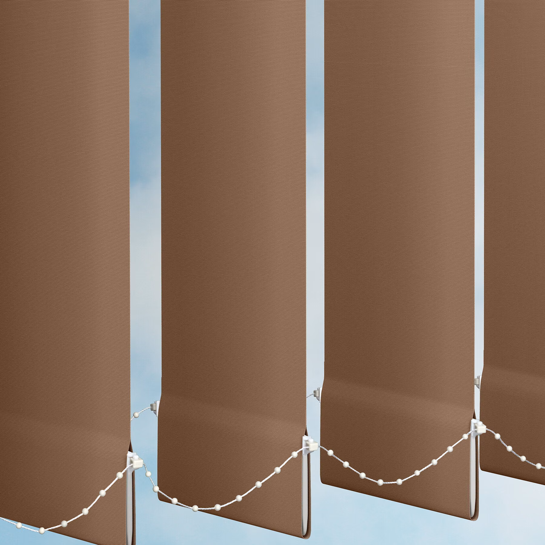 Vertical Blind - Blockout Rust