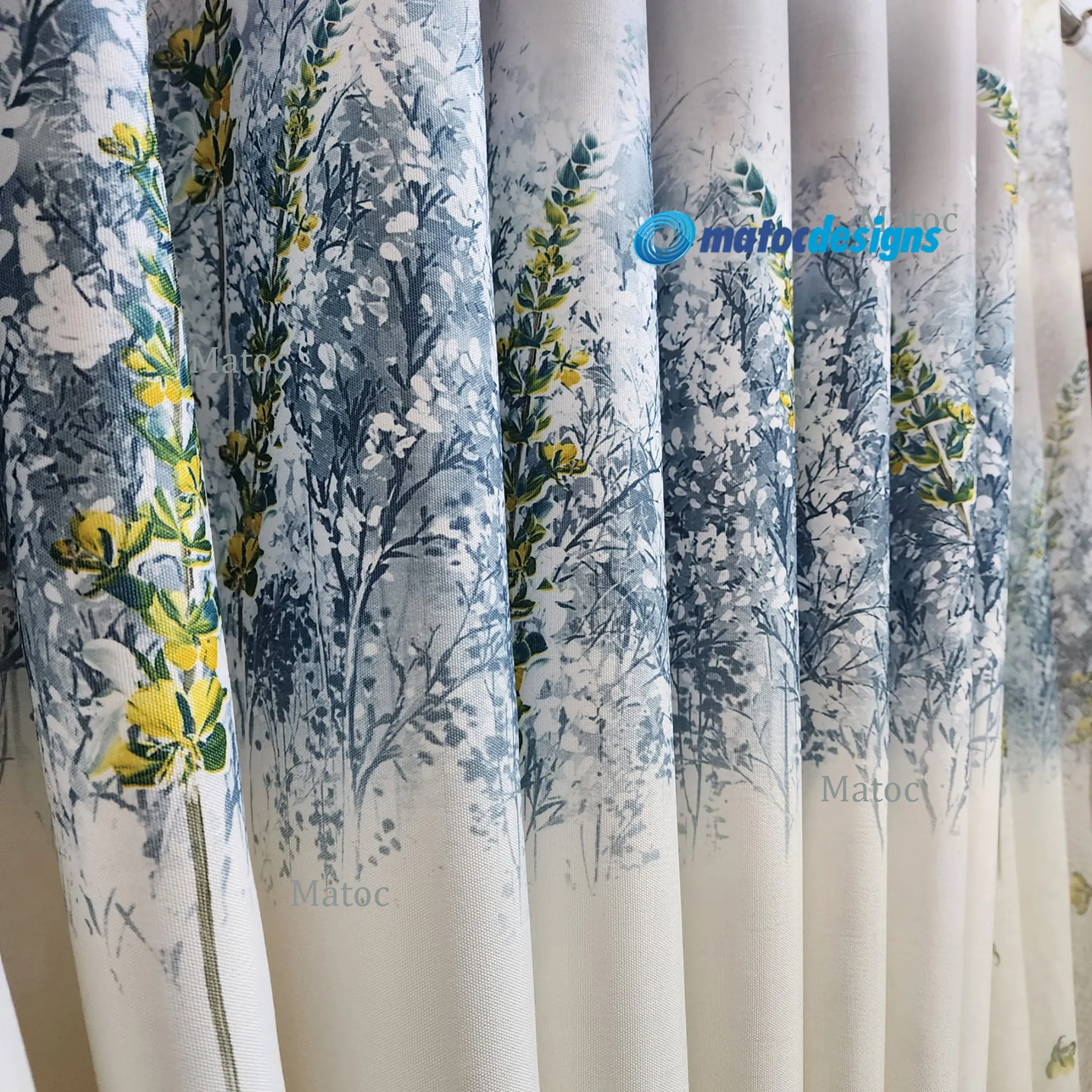 Horizon Blue - 280cm Wide