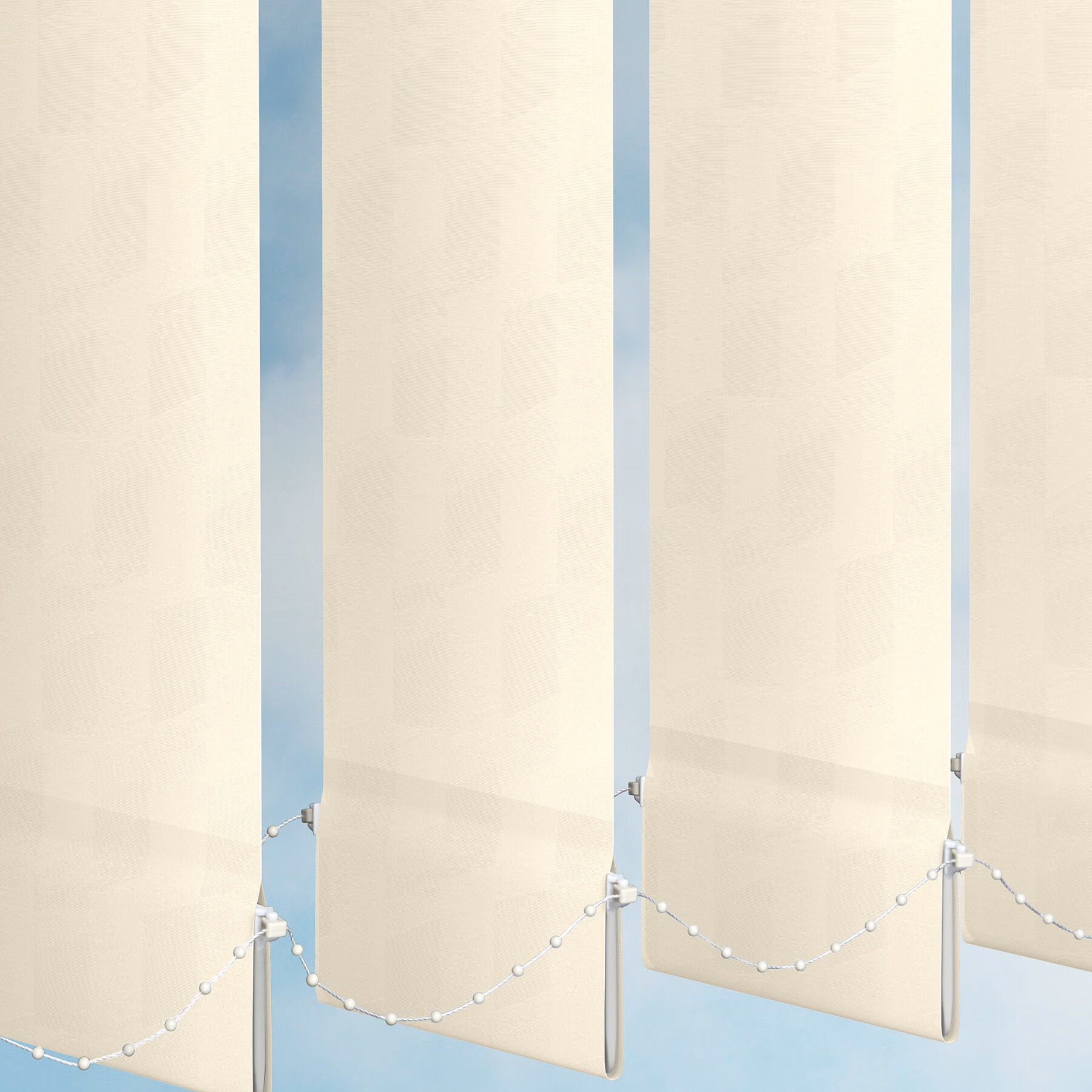 127mm Vertical Blind - Blaze Ivory