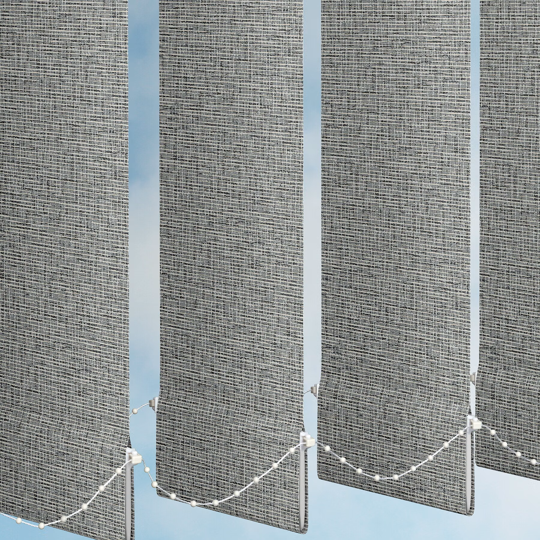 127mm Vertical Blind - Alpacca Slate