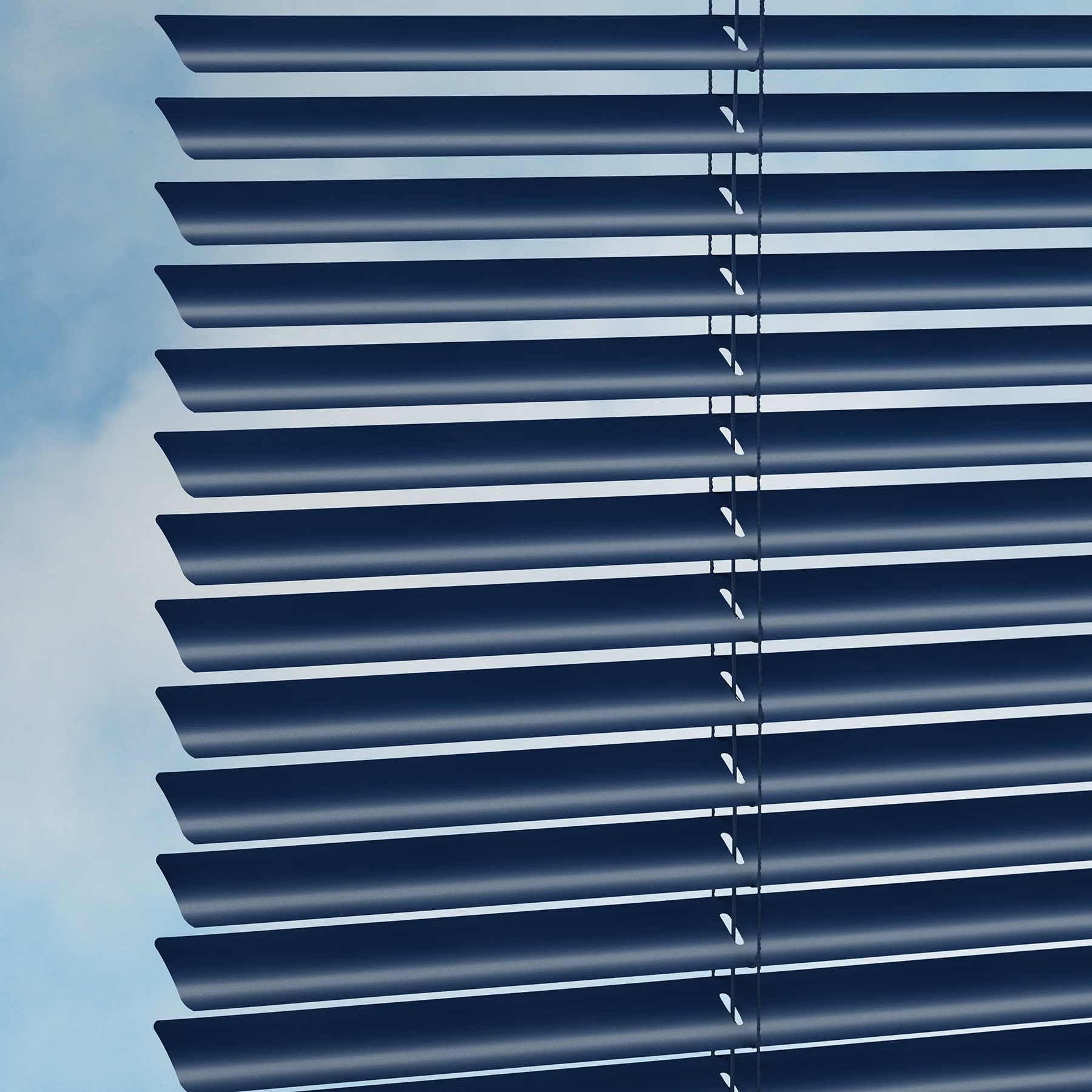 25mm Aluminium Venetian Blind - Navy