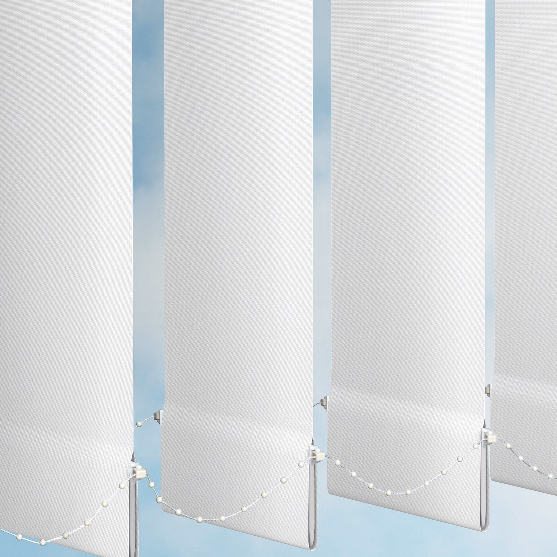 Vertical Blind - Blockout White