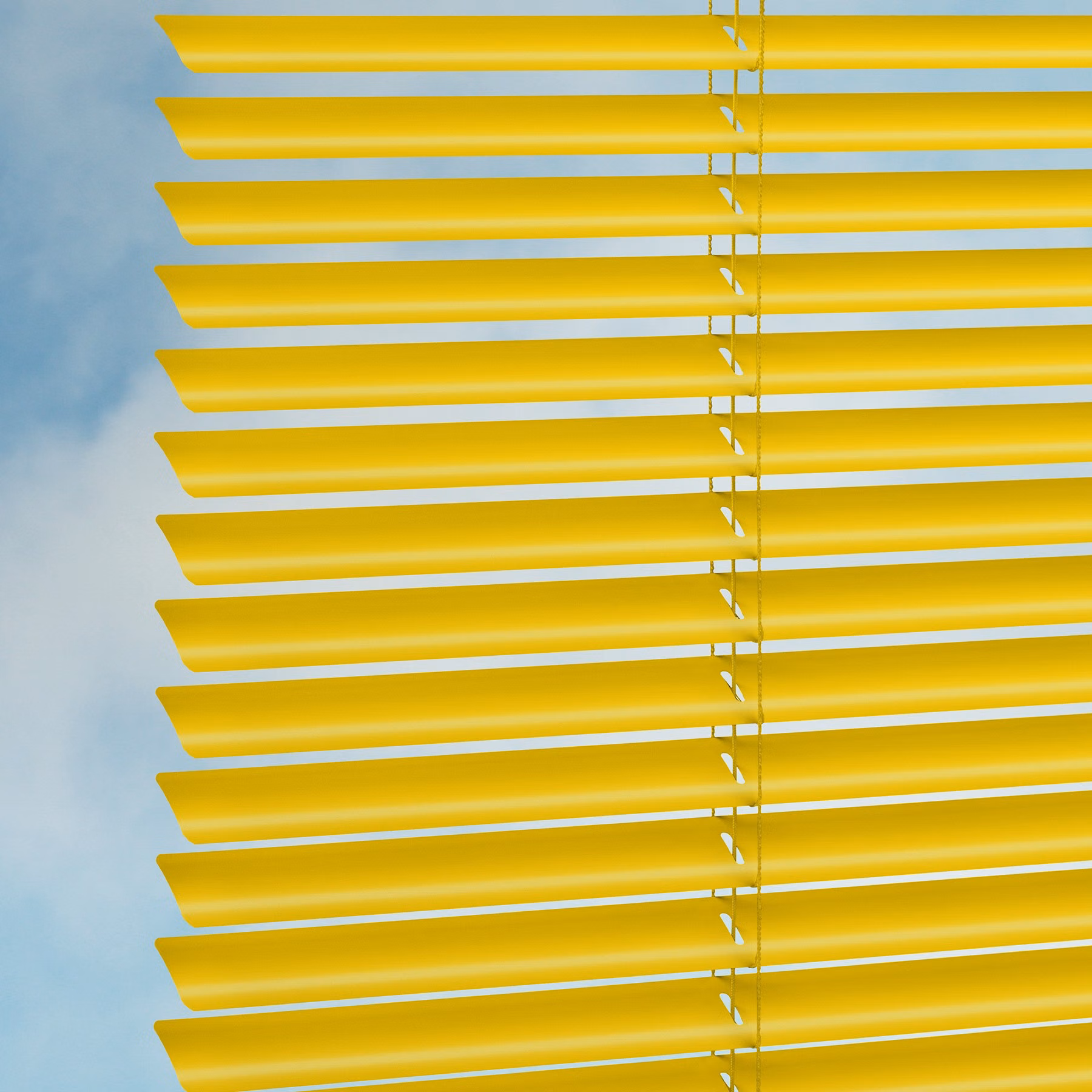 25mm Aluminium Venetian Blind - Yellow