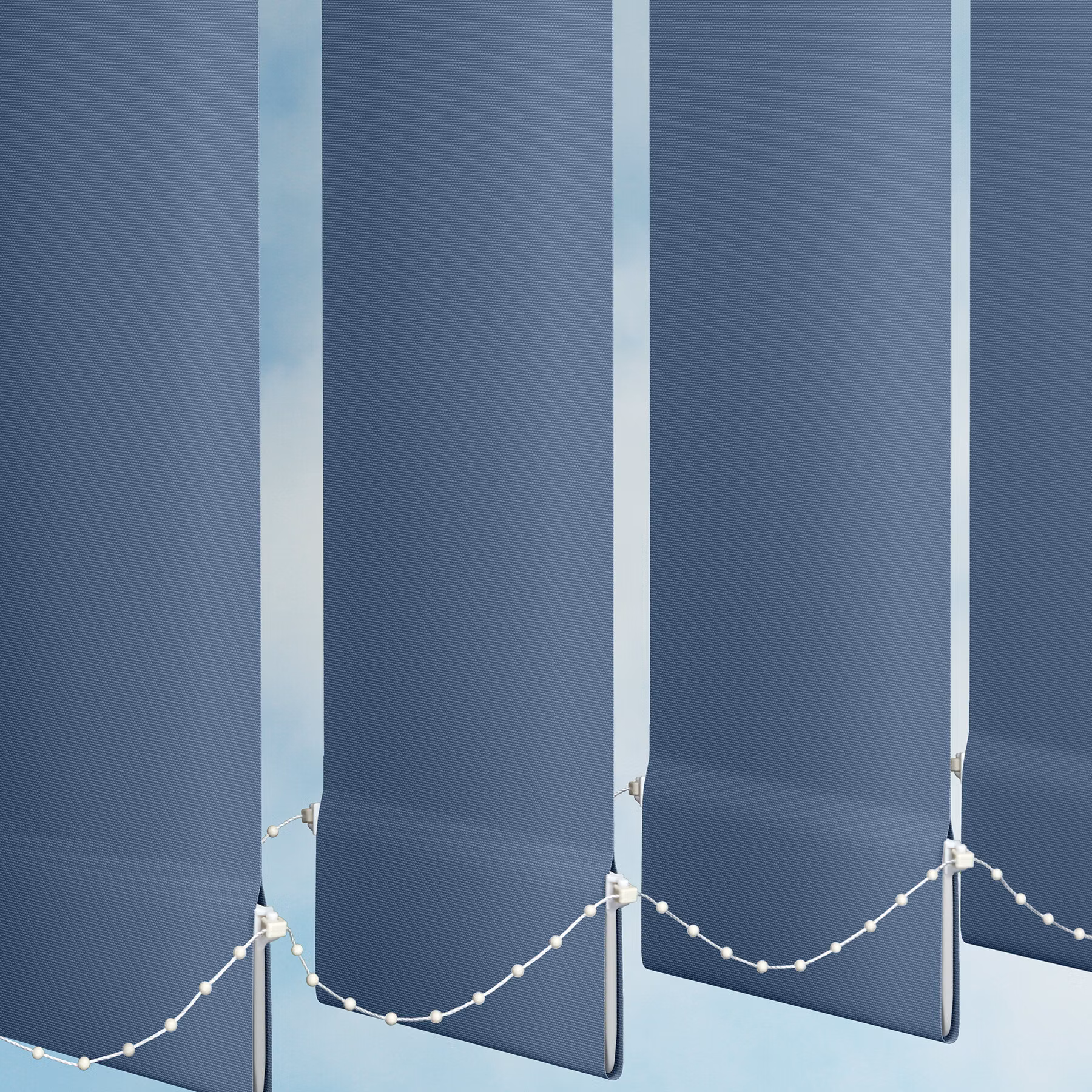 Vertical Blind - Blockout Blueberry