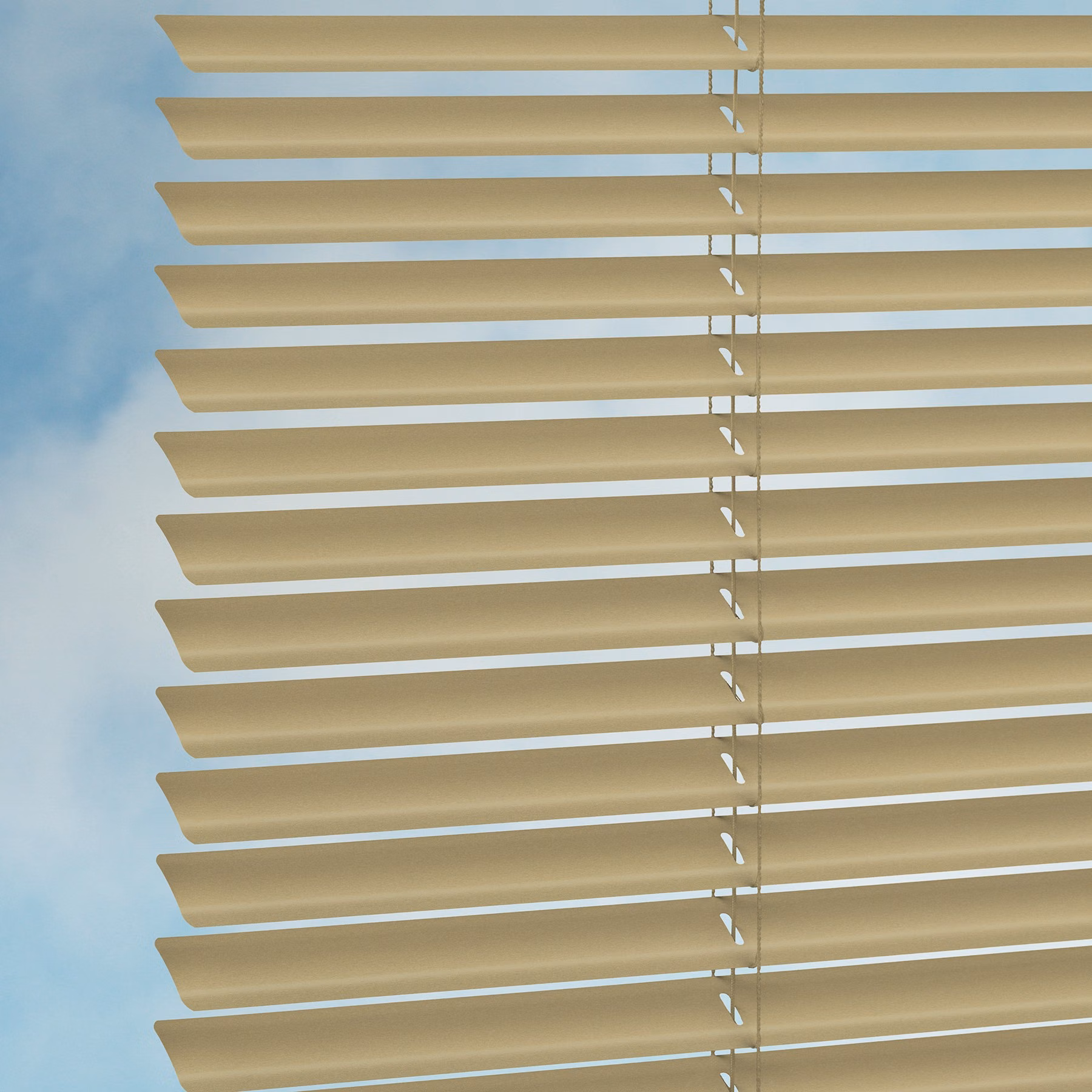 25mm Aluminium Venetian Blind - Shimmer Gold
