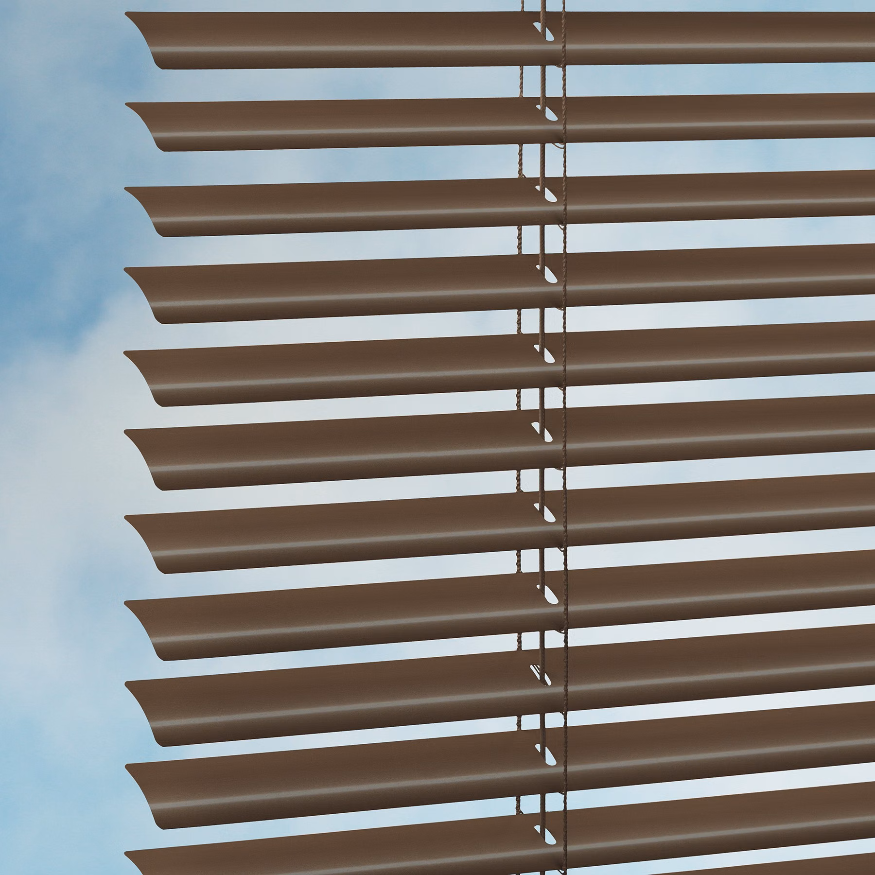 35mm Aluminium Venetian Blind - Shimmer Brown