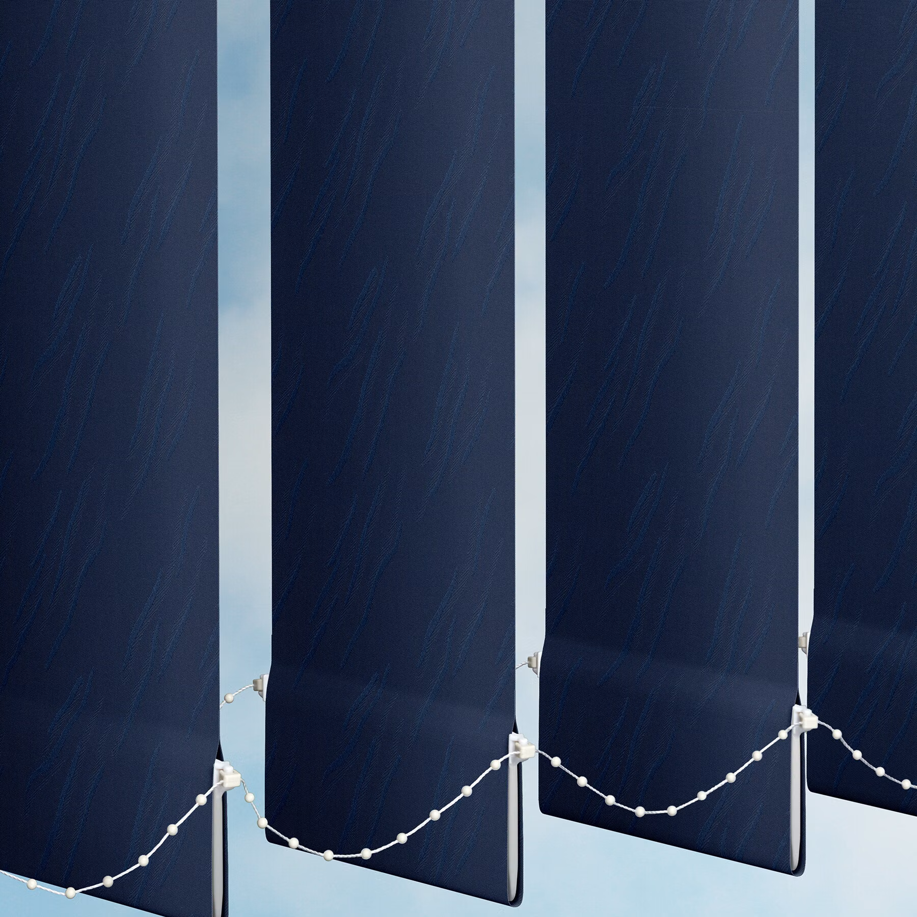 127mm Vertical Blind - Fern Navy