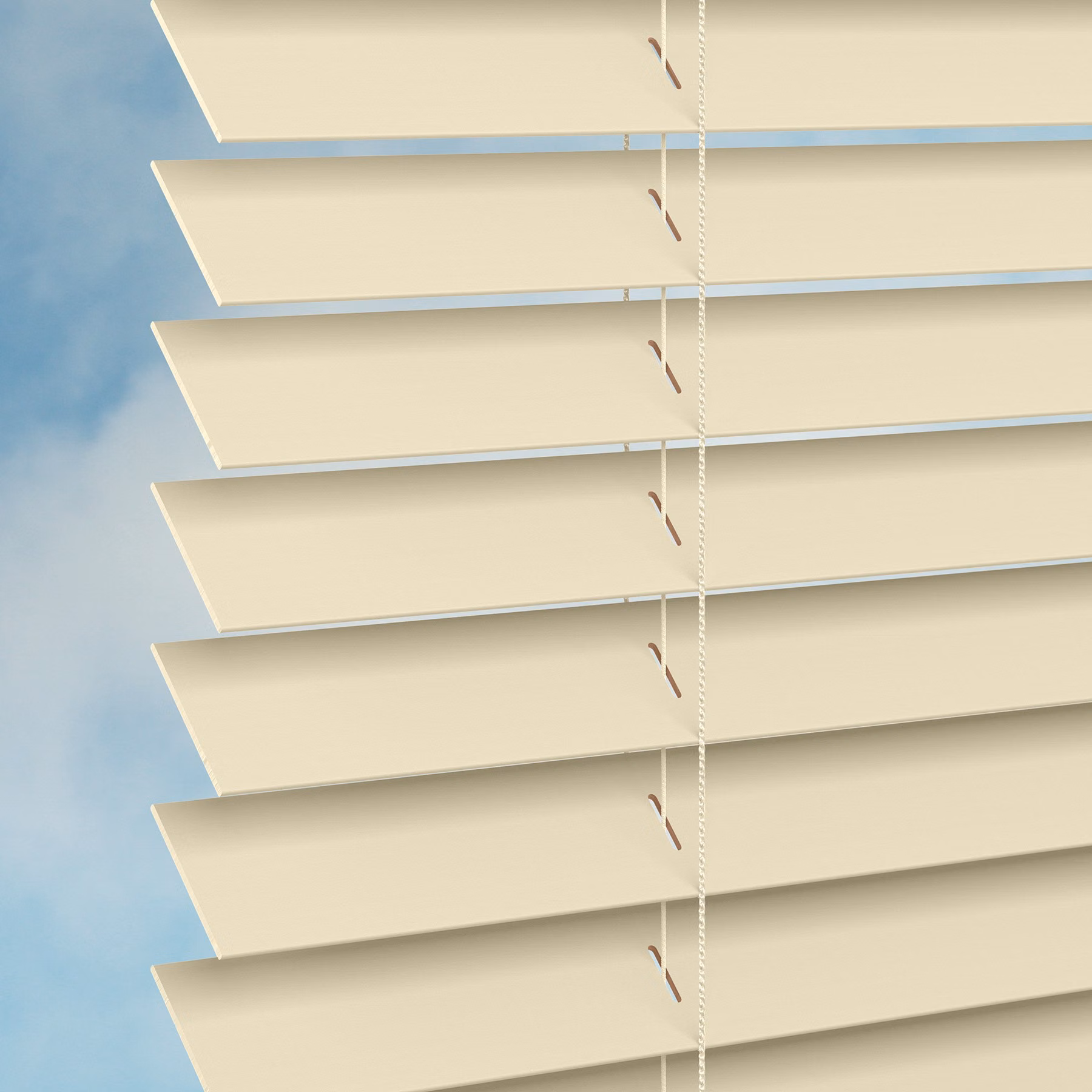 50mm Plaswood Venetian Blind - Timeless Sand