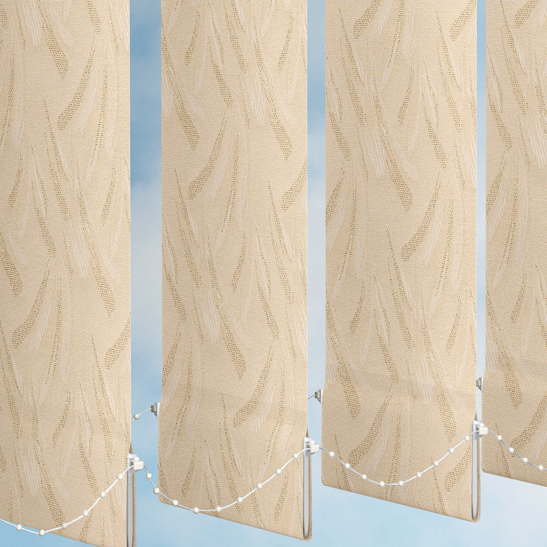127mm Vertical Blind - Seasons Gold