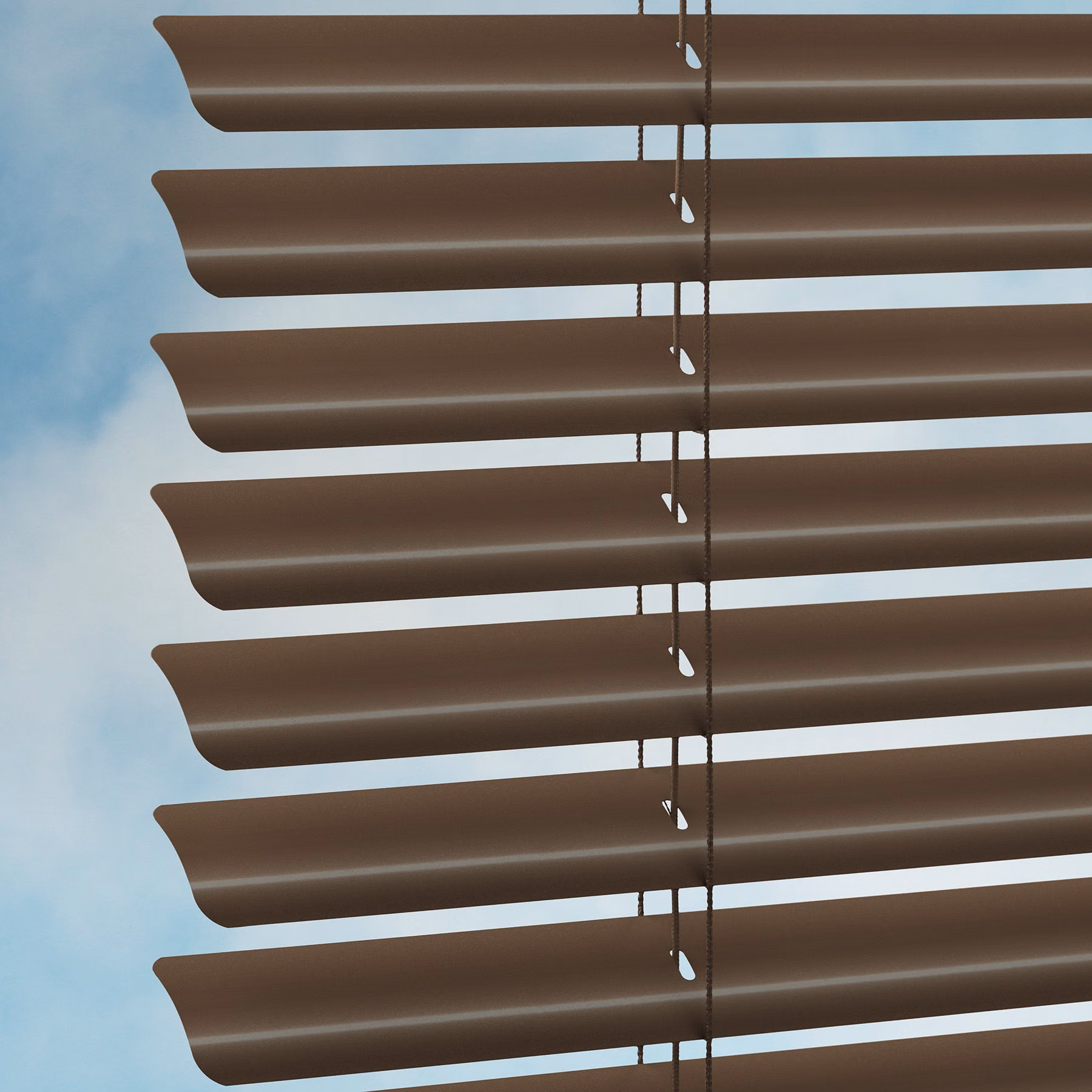 50mm Aluminium Venetian Blind - Shimmer Brown