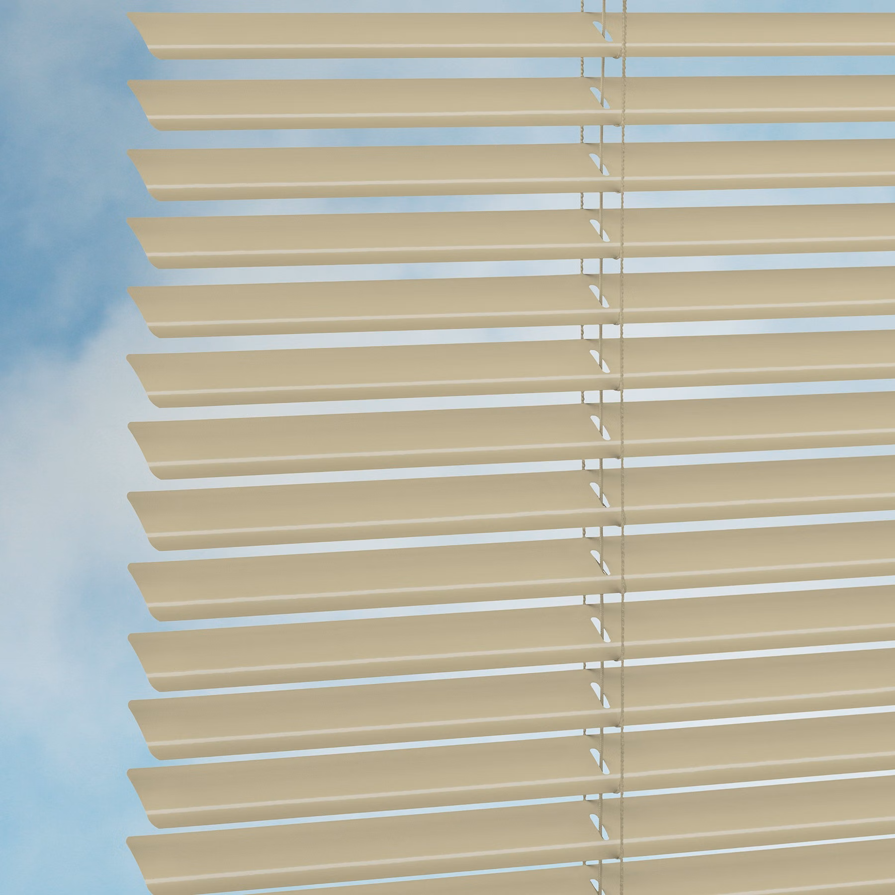 25mm Aluminium Venetian Blind - Beige