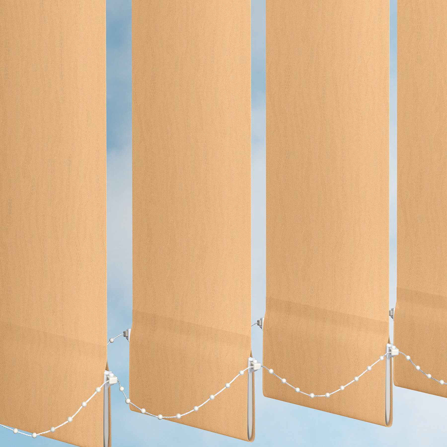 127mm Vertical Blind - Van Goch Biscuit
