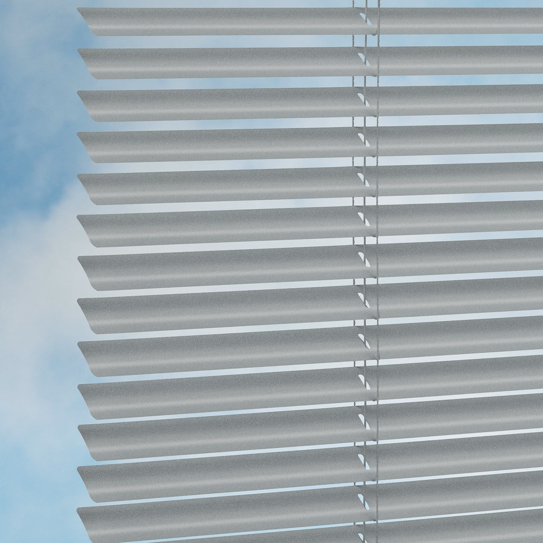 25mm Aluminium Venetian Blind - Shimmer Silver
