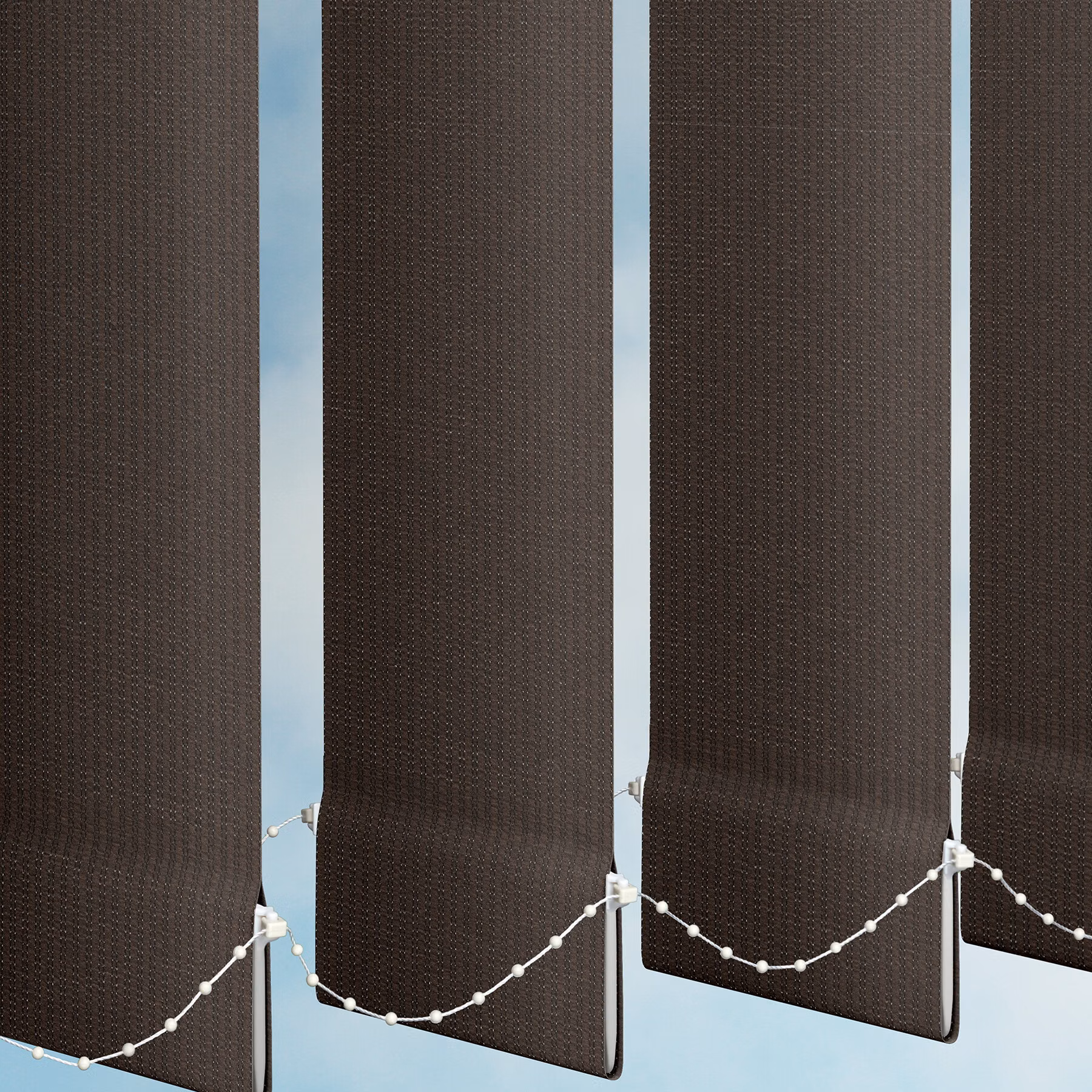 Vertical Blind - Heritage Chocolate