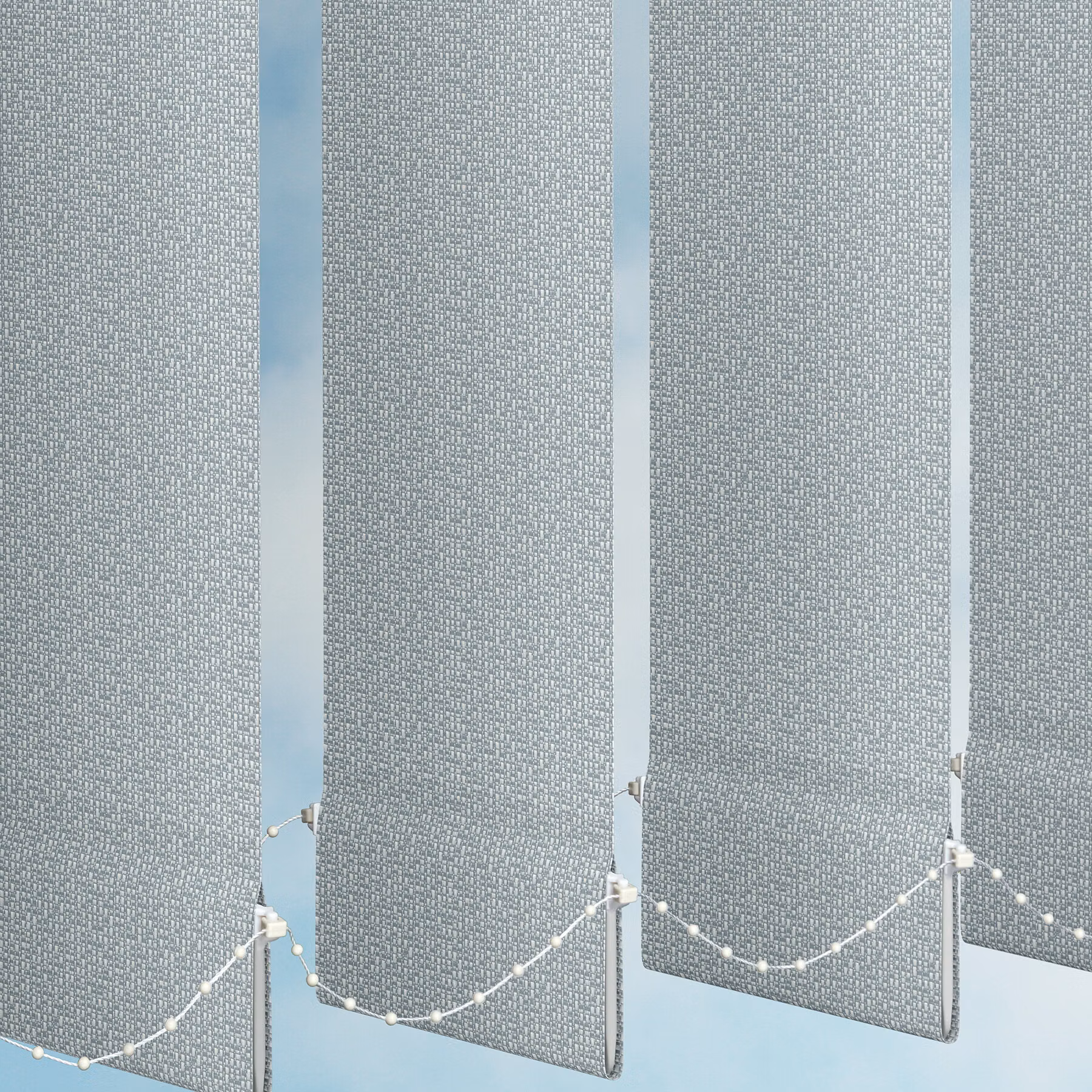Vertical Blind - Oxford Grey