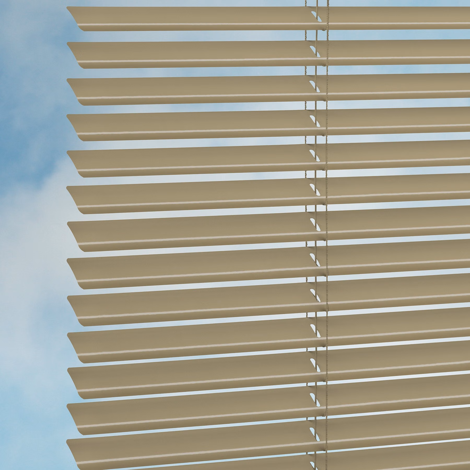 25mm Aluminium Venetian Blind - Taupe