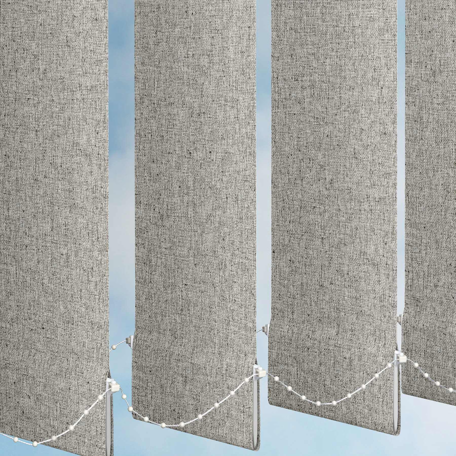 Vertical Blind - Rayon Grey