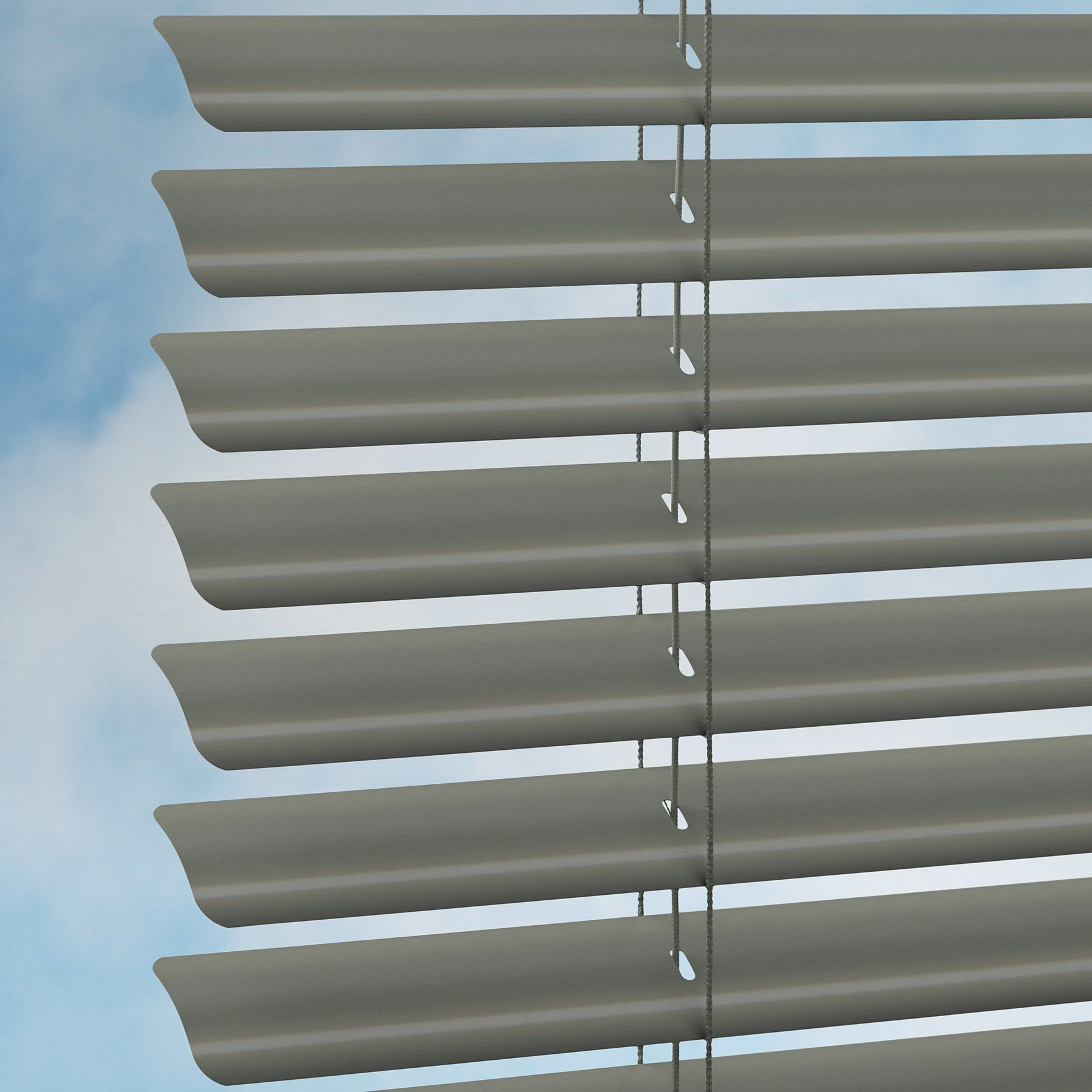 50mm Aluminium Venetian Blind - Dark Grey