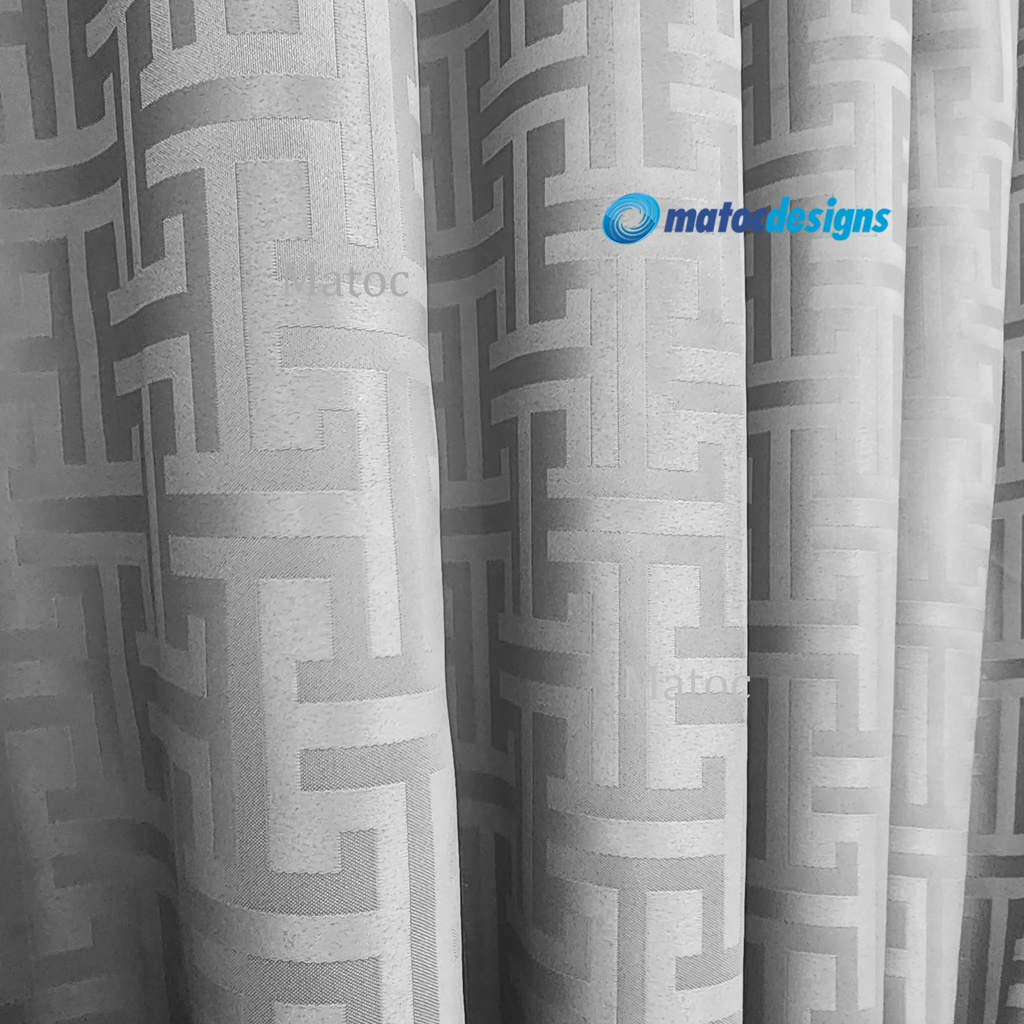 Labyrinth Grey - 280cm Wide