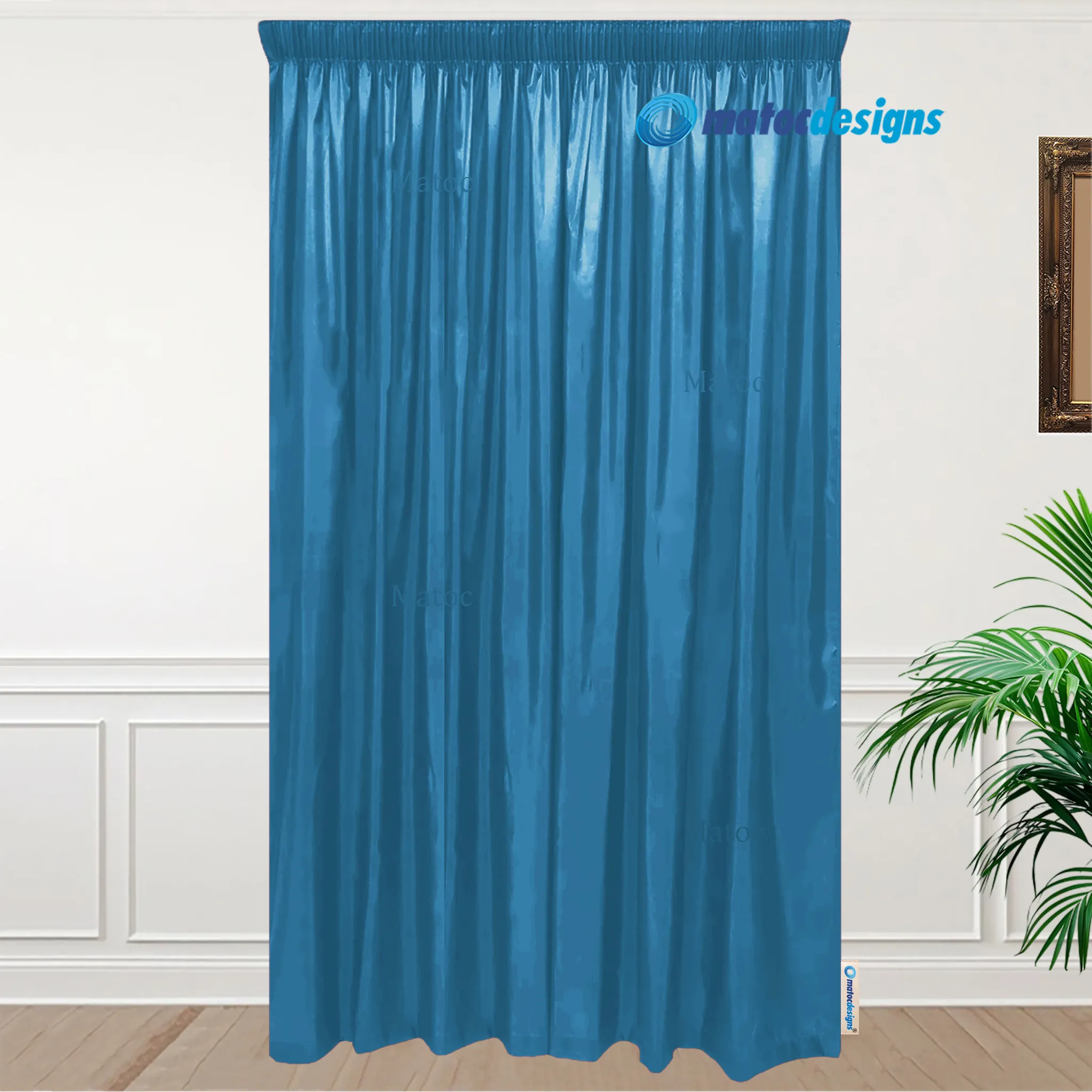 Essentials Teal - 280cm Wide
