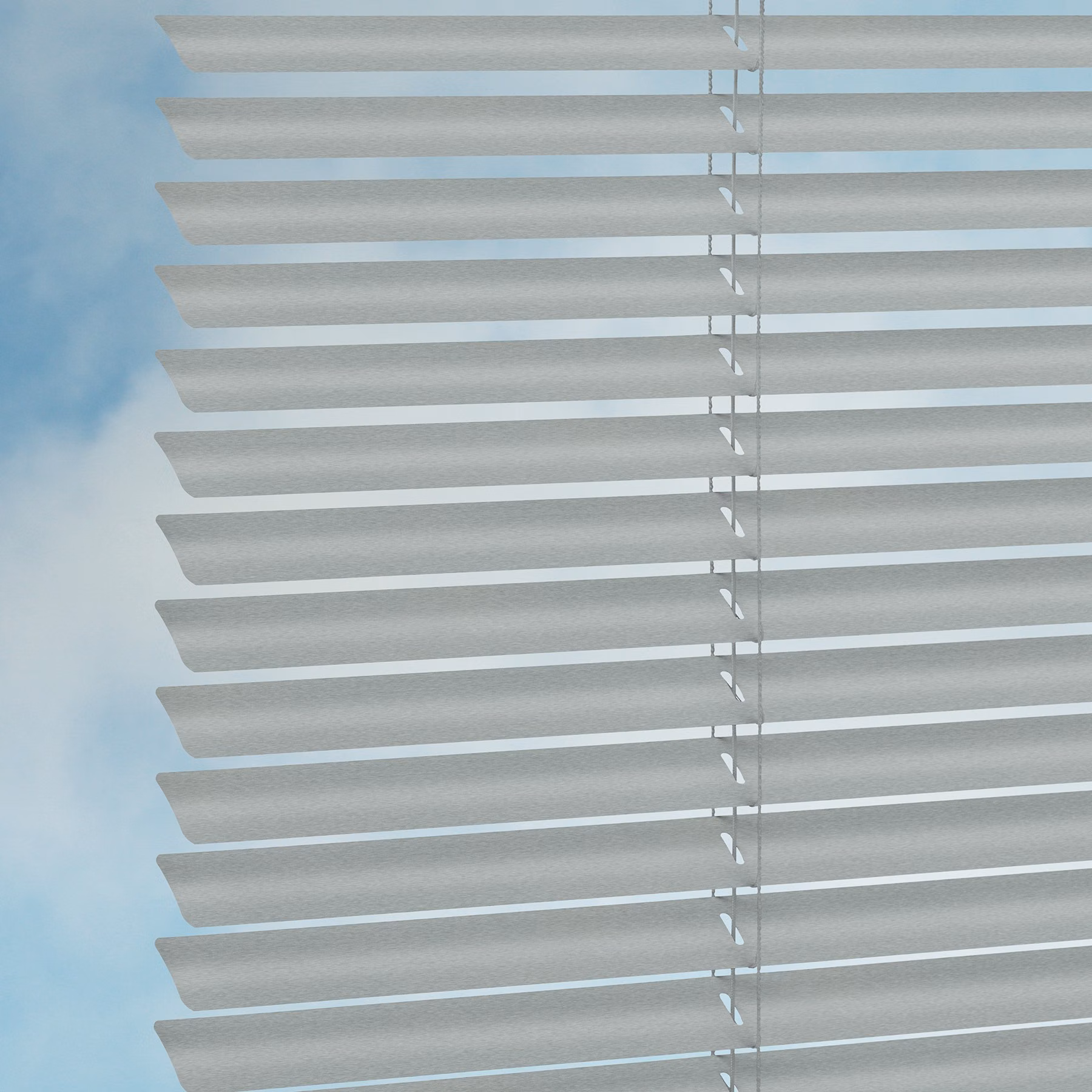25mm Aluminium Venetian Blind - Silver