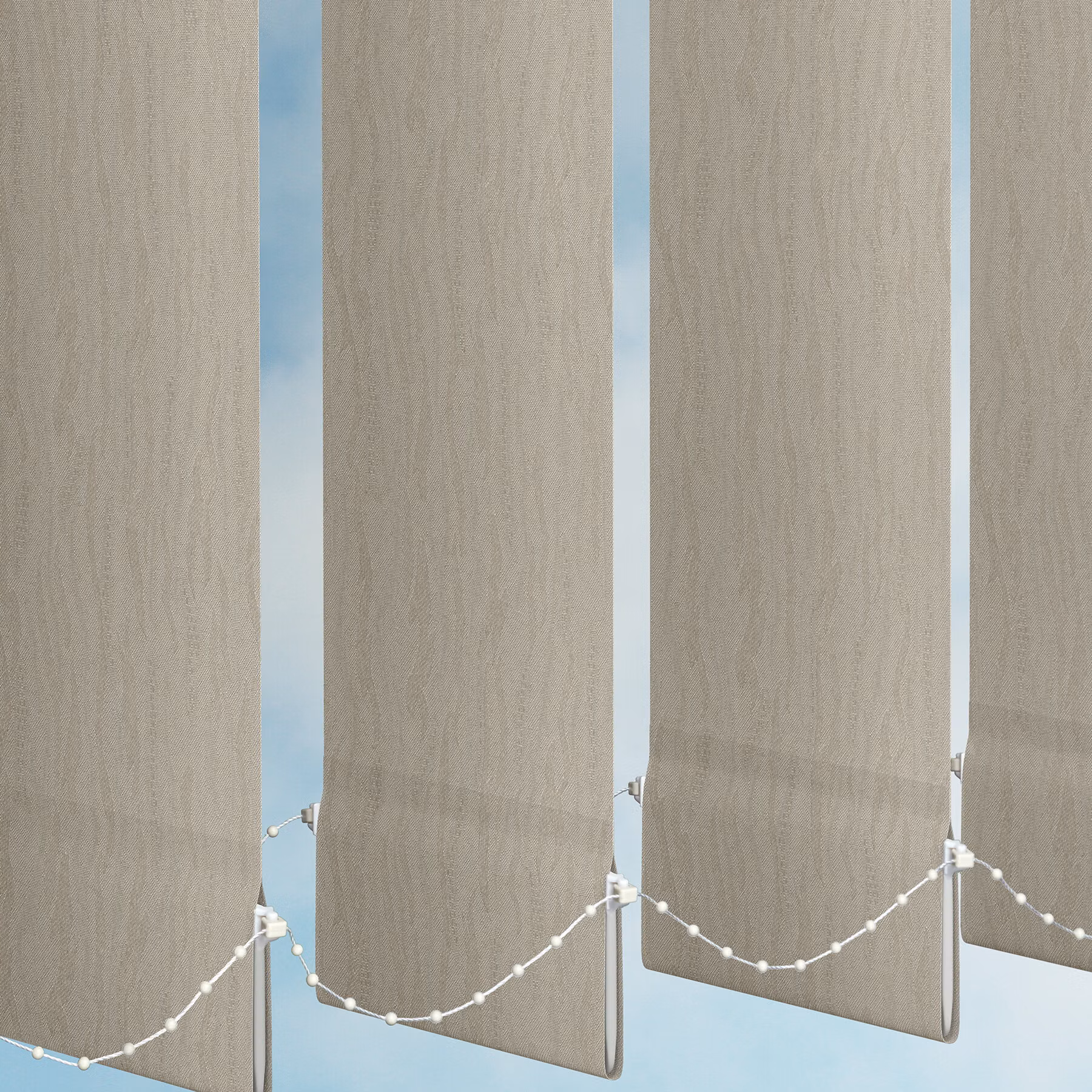 127mm Vertical Blind - Van Goch Grey