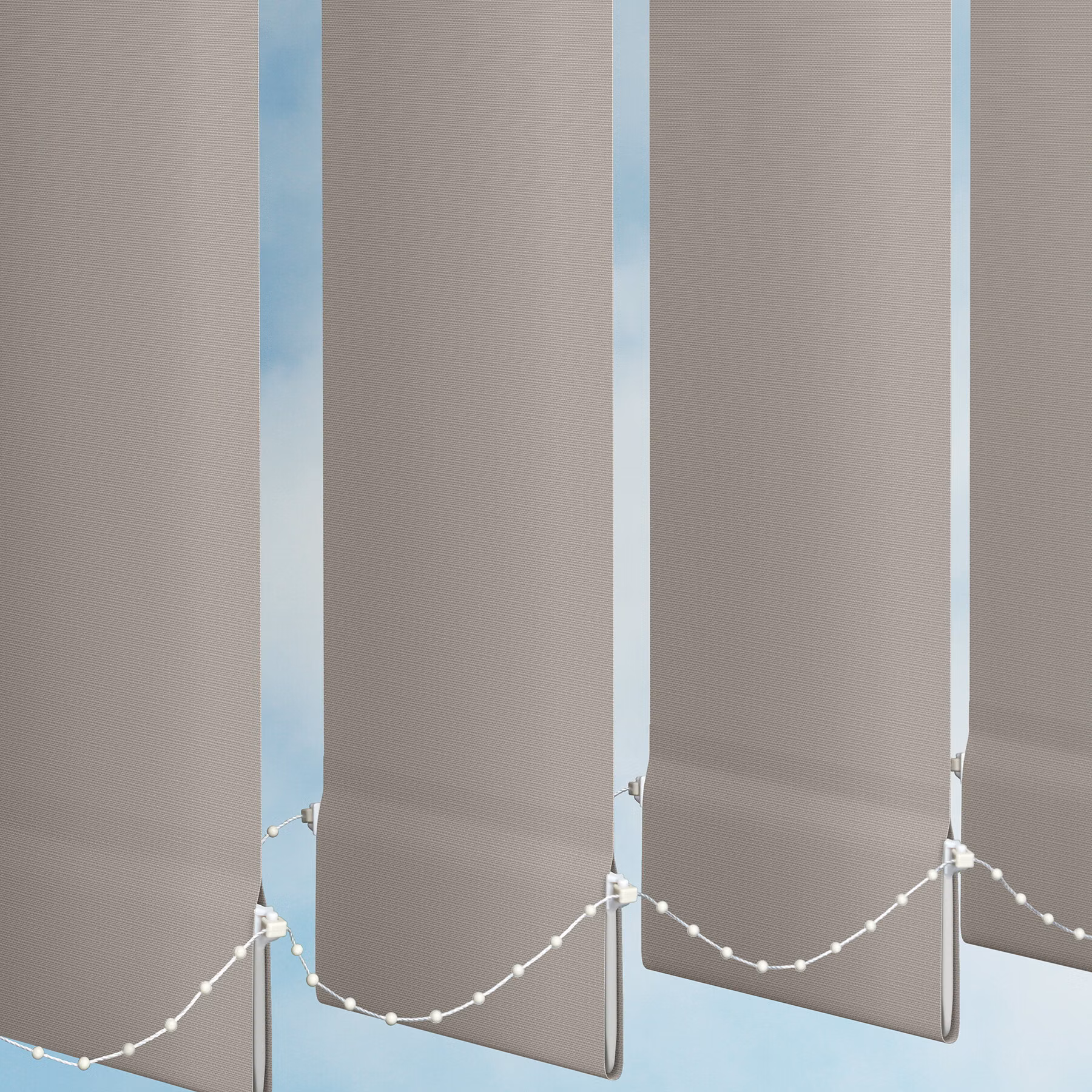 Vertical Blind - Riviera Grey