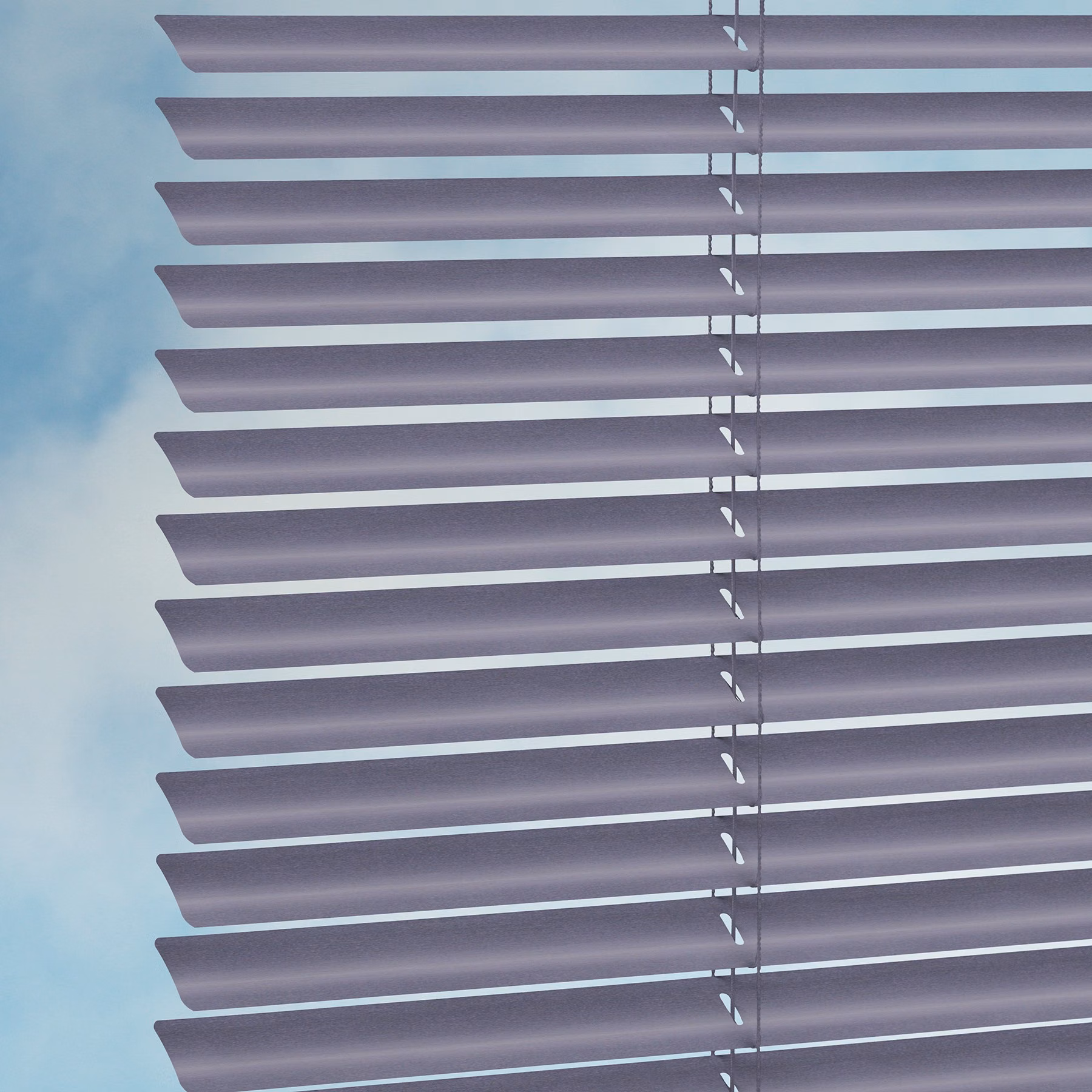 25mm Aluminium Venetian Blind - Purple