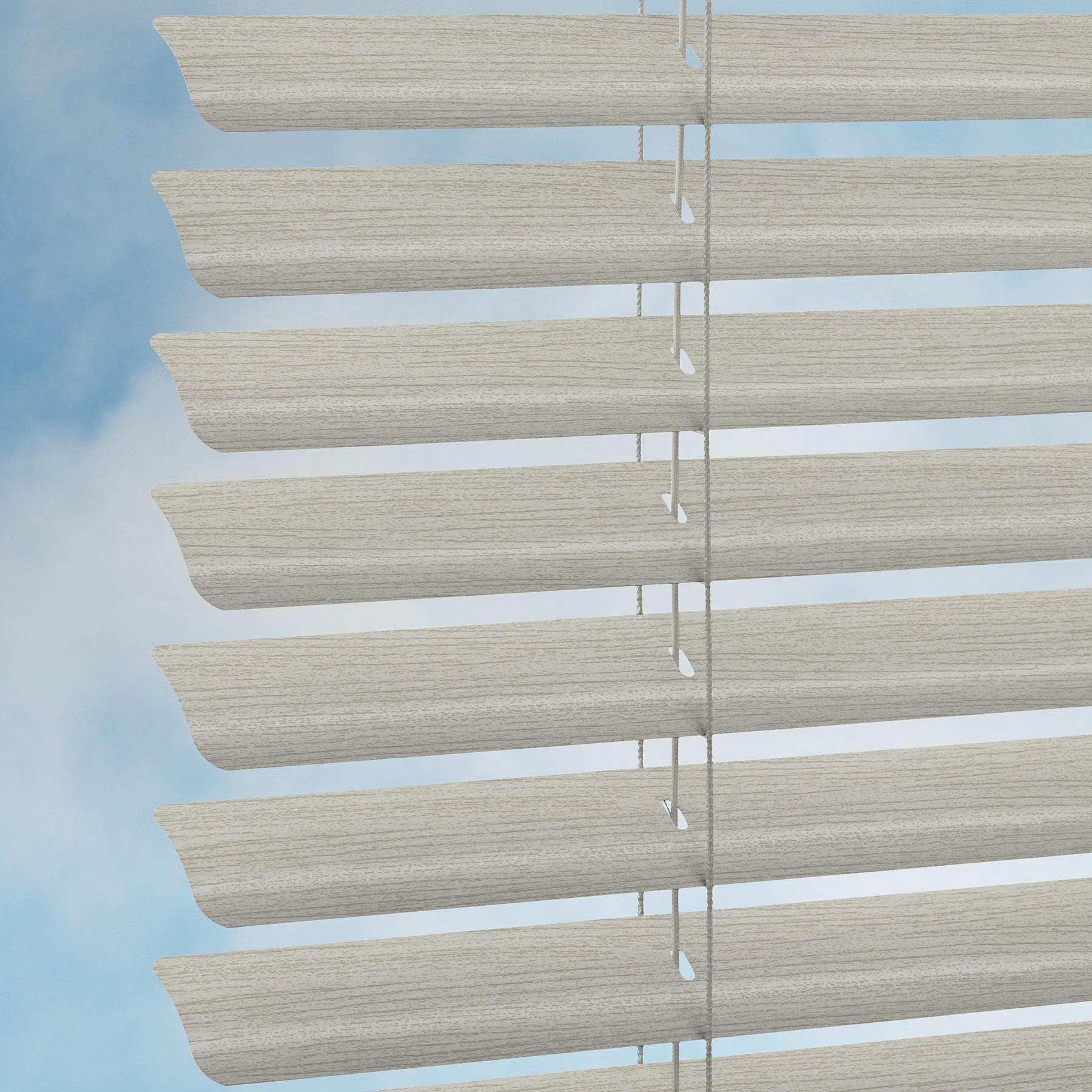 50mm Aluwood "Wood-Look" Venetian Blind - Driftwood