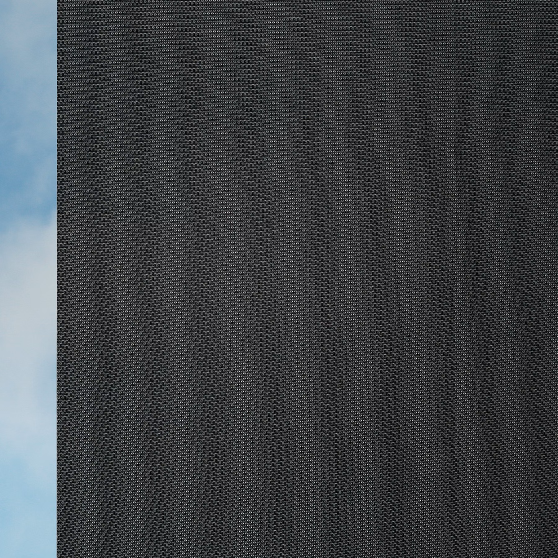 Roller Blind - Outdoor Sheerweave Charcoal